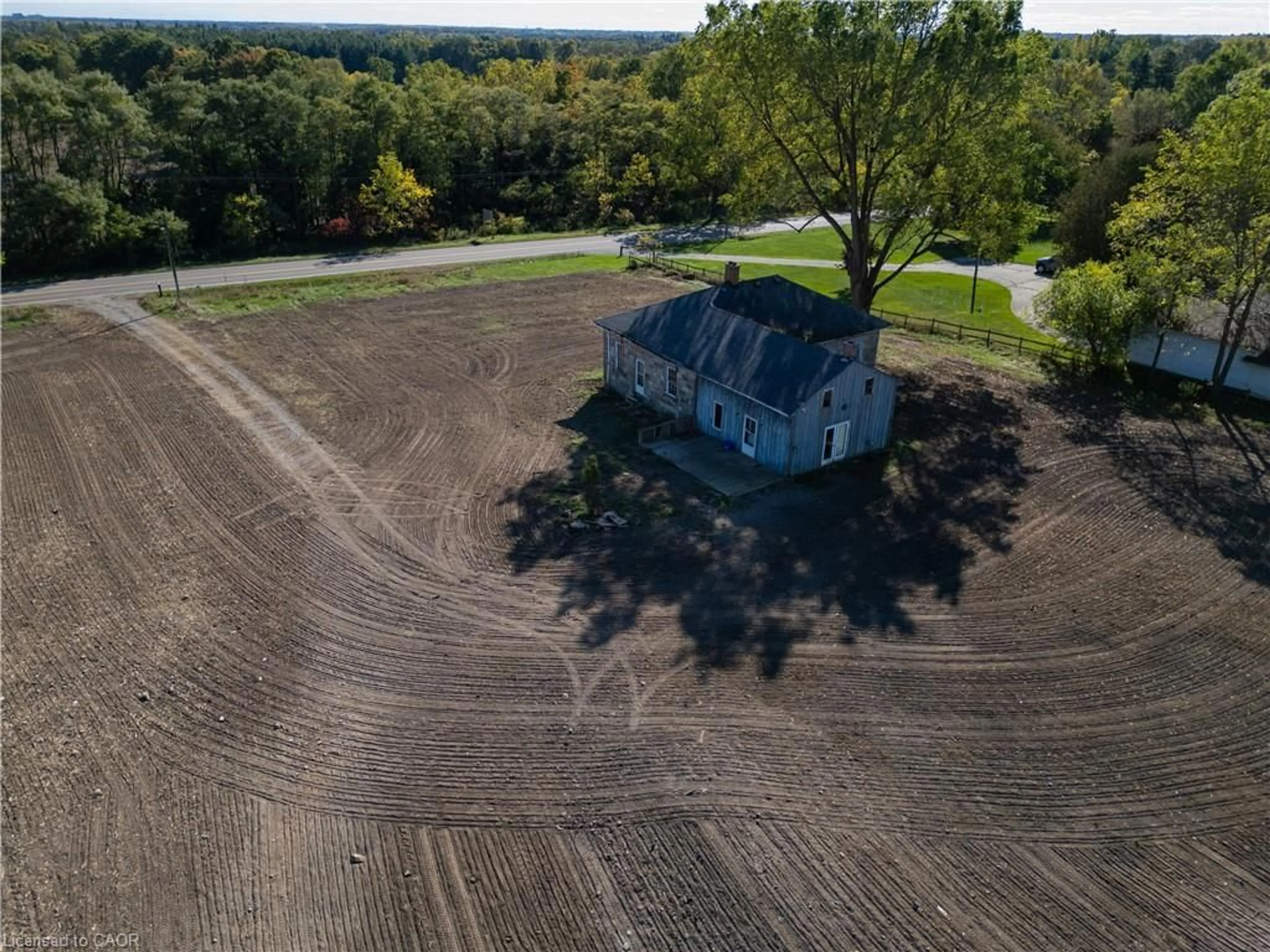 A pic from outside/outdoor area/front of a property/back of a property/a pic from drone, building for 343 Blue Lake Rd, St. George Ontario N0E 1N0