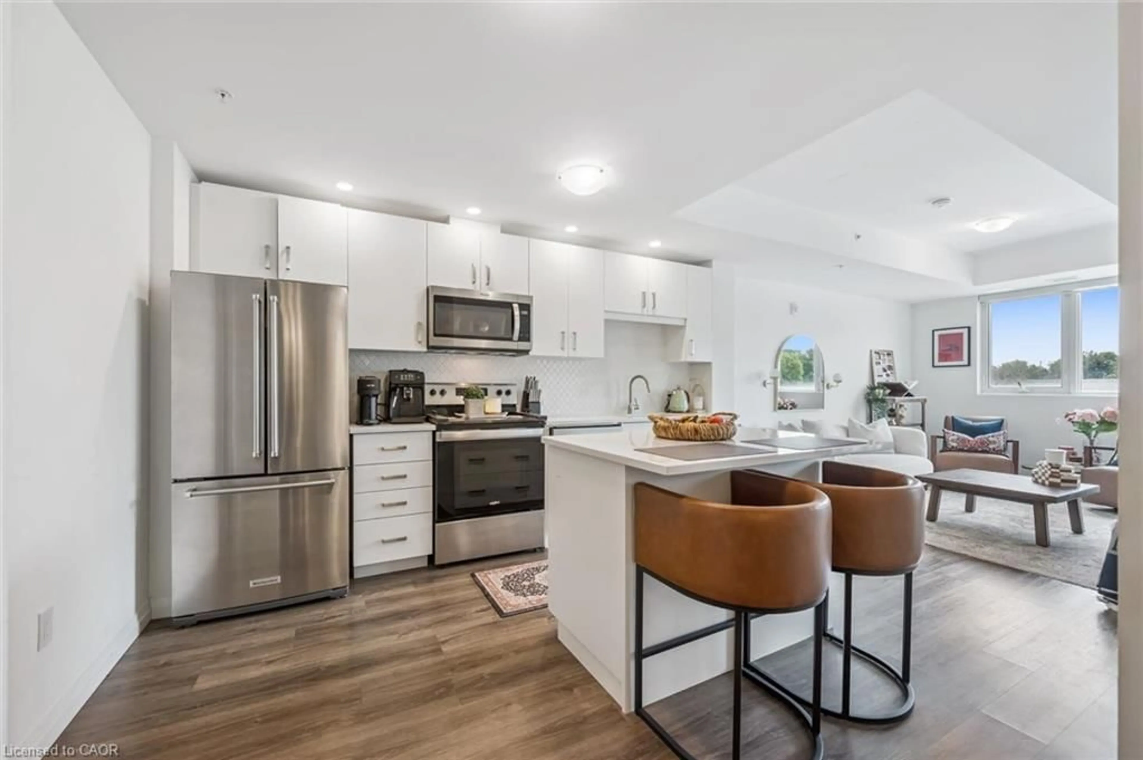 Open concept kitchen, unknown for 108 Garment St #213, Kitchener Ontario N2G 0E2