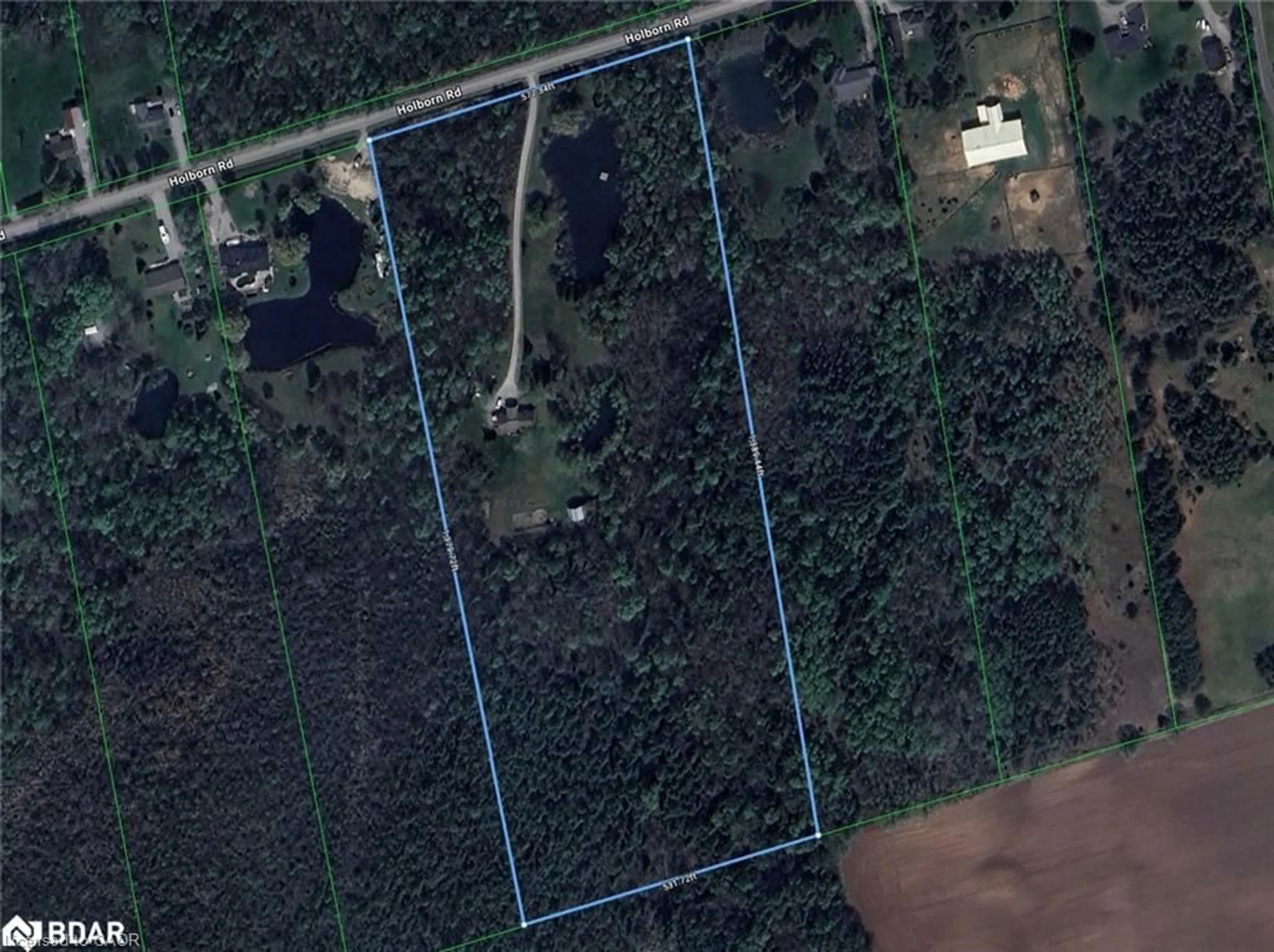 A pic from outside/outdoor area/front of a property/back of a property/a pic from drone, unknown for 4909 Holborn Rd, Mount Albert Ontario L0G 1M0