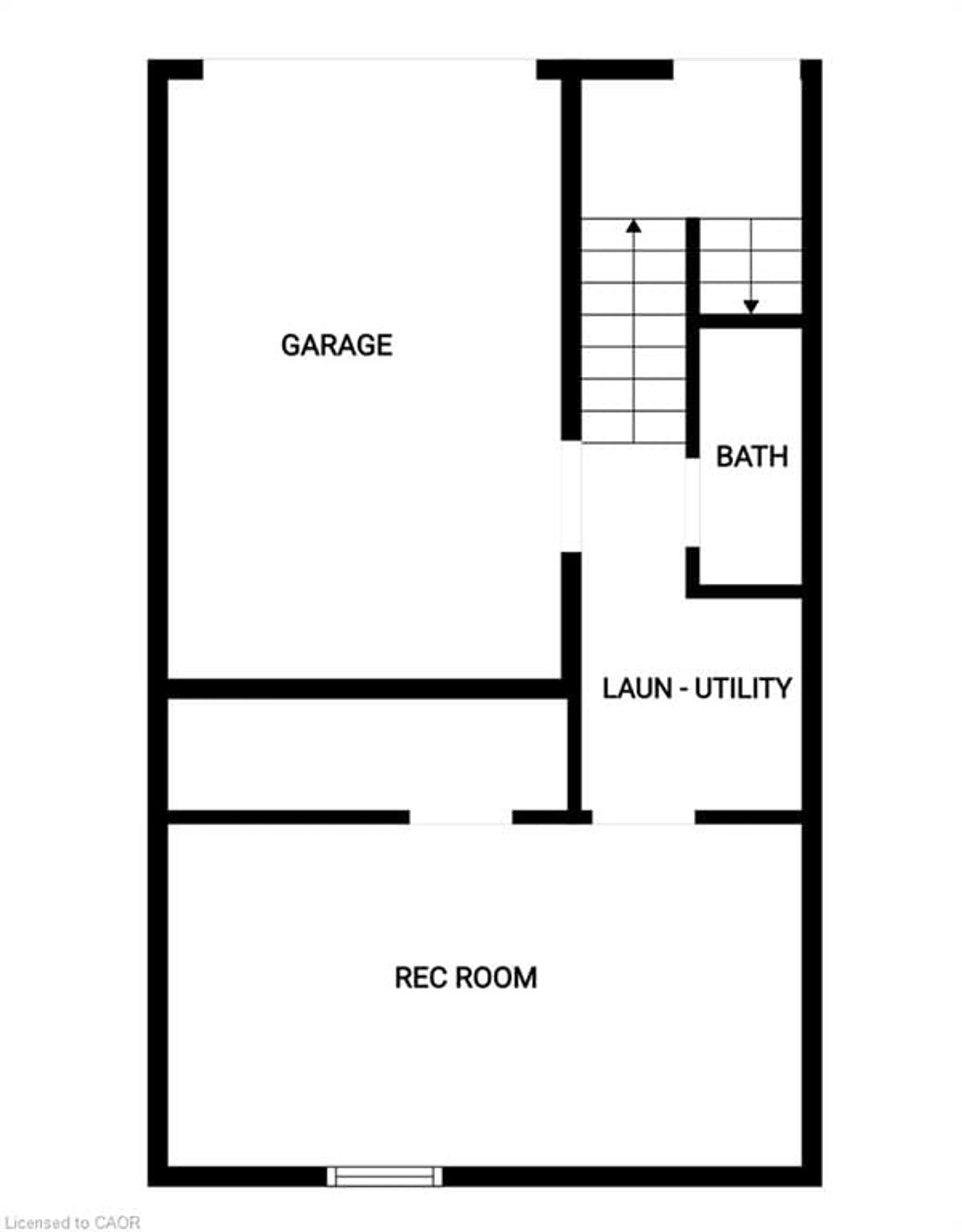 Floor plan for 63 Fonthill Rd #1, Hamilton Ontario L9C 6T1