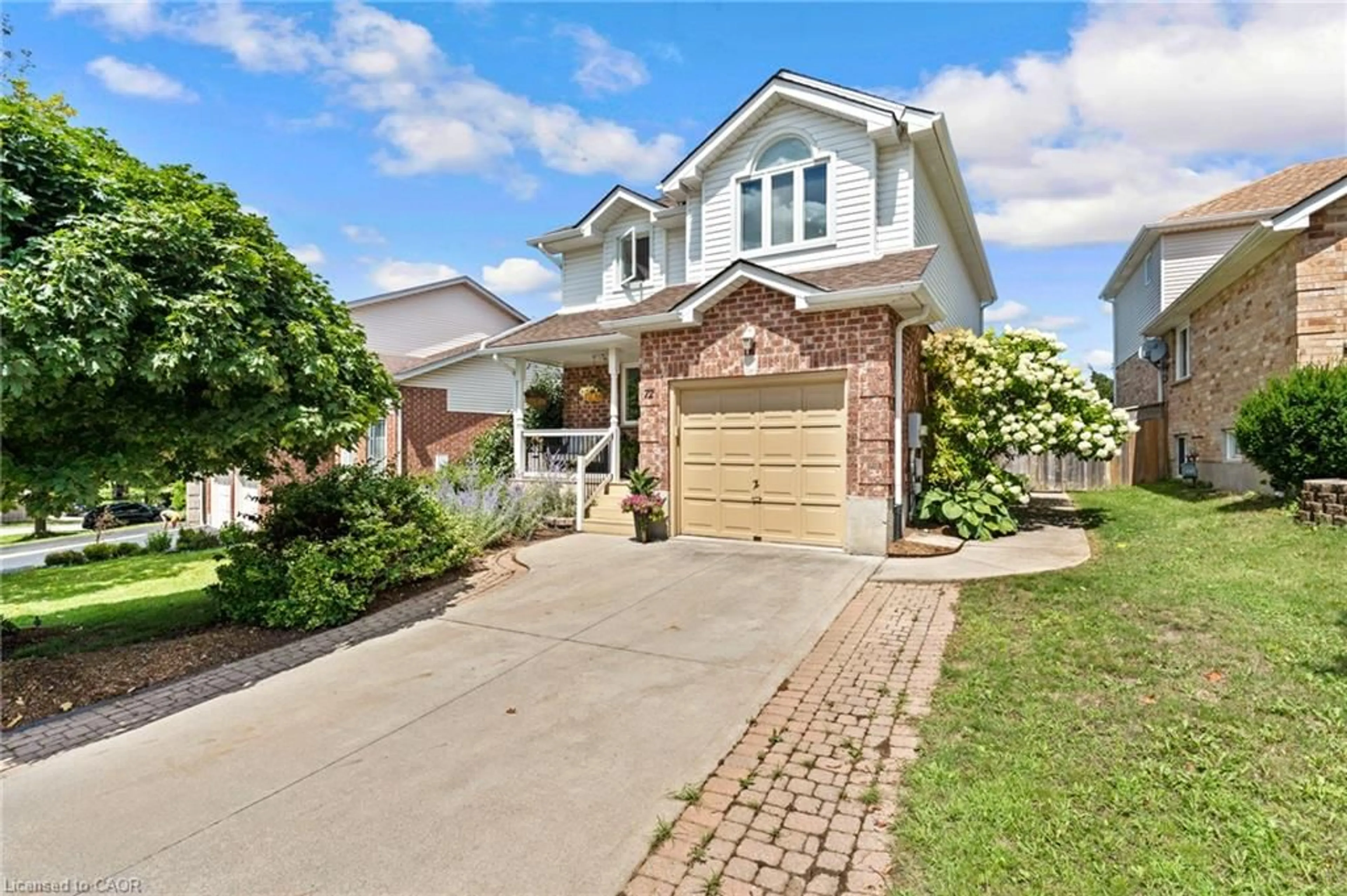 Home with brick exterior material, street for 72 Melran Dr, Cambridge Ontario N3C 4C3