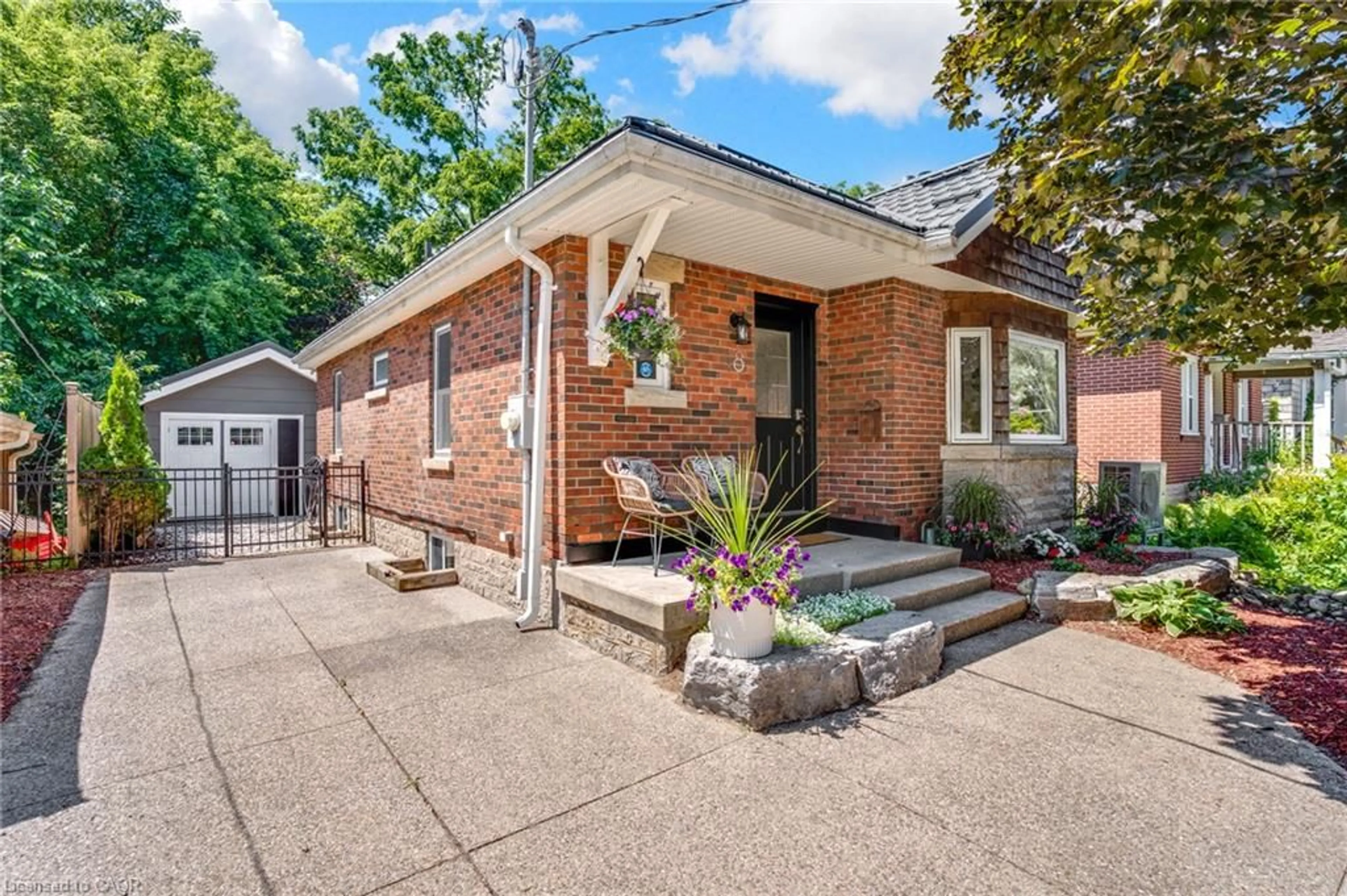 Home with brick exterior material, street for 18 West River St, Paris Ontario N3L 2T8