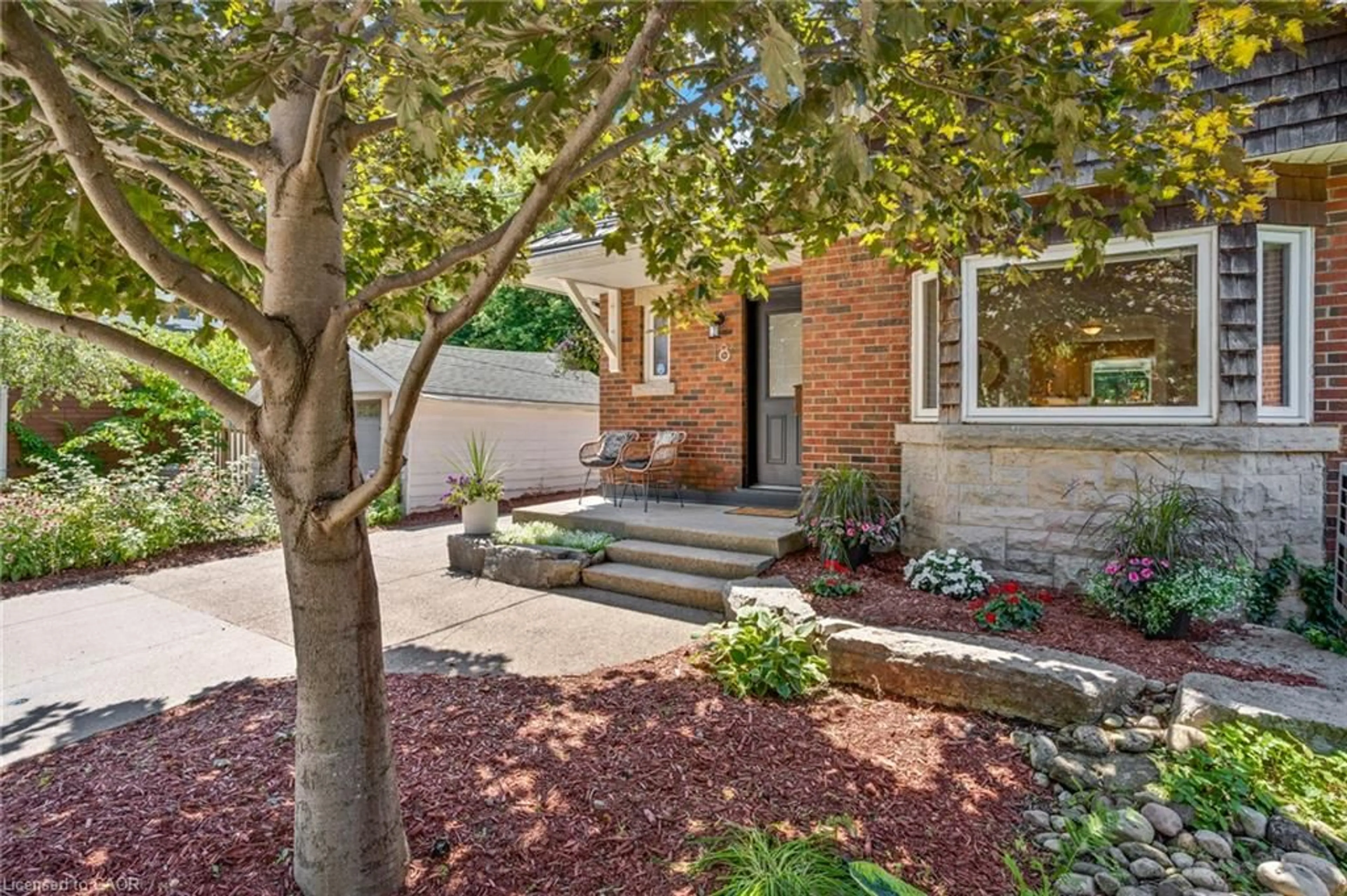 Home with brick exterior material, street for 18 West River St, Paris Ontario N3L 2T8