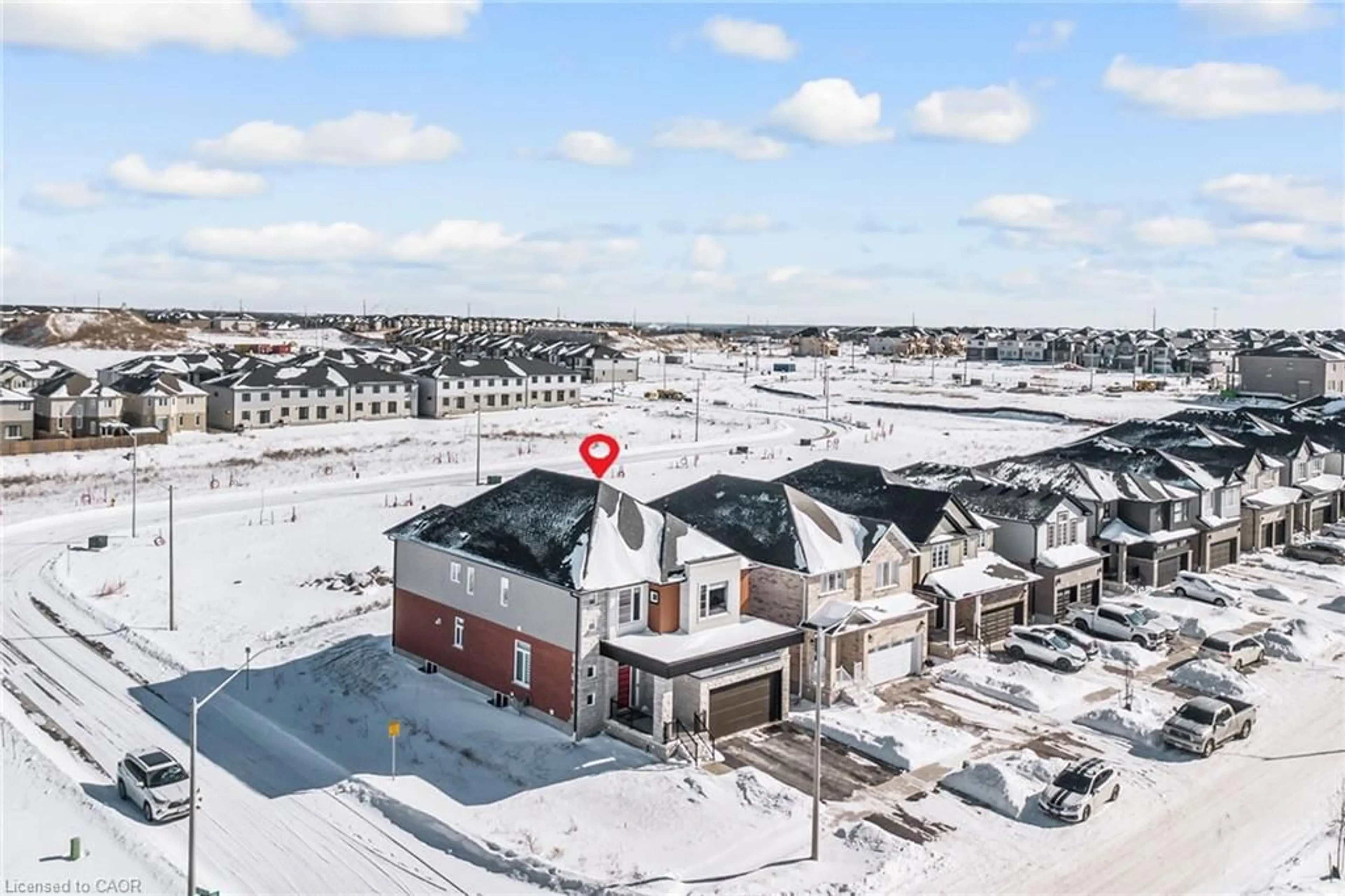 A pic from outside/outdoor area/front of a property/back of a property/a pic from drone, unknown for 158 Savannah Ridge Dr, Paris Ontario N3L 0L5