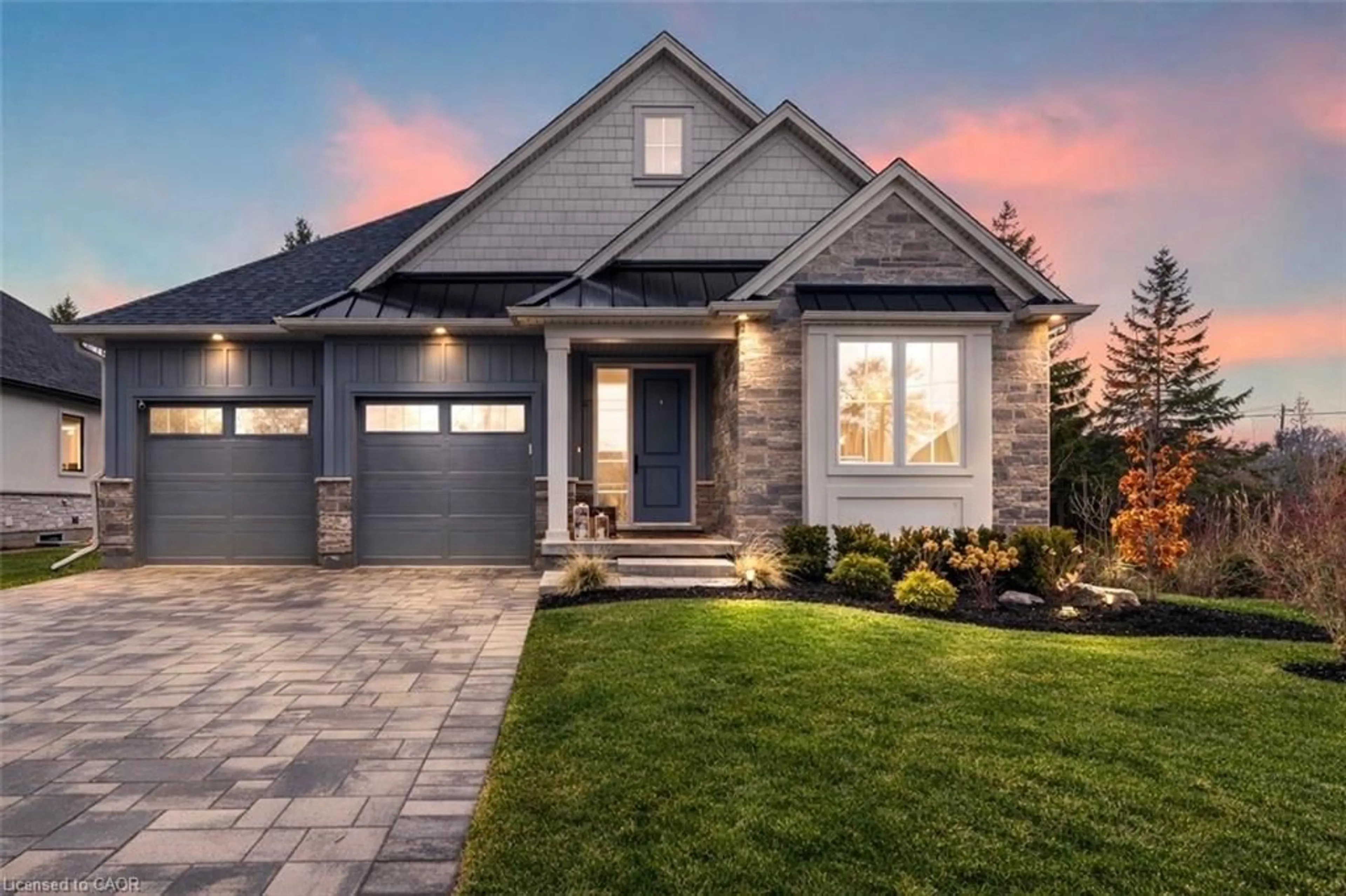 Home with brick exterior material, street for 27 Maple Leaf Ave, Ridgeway Ontario L0S 1N0