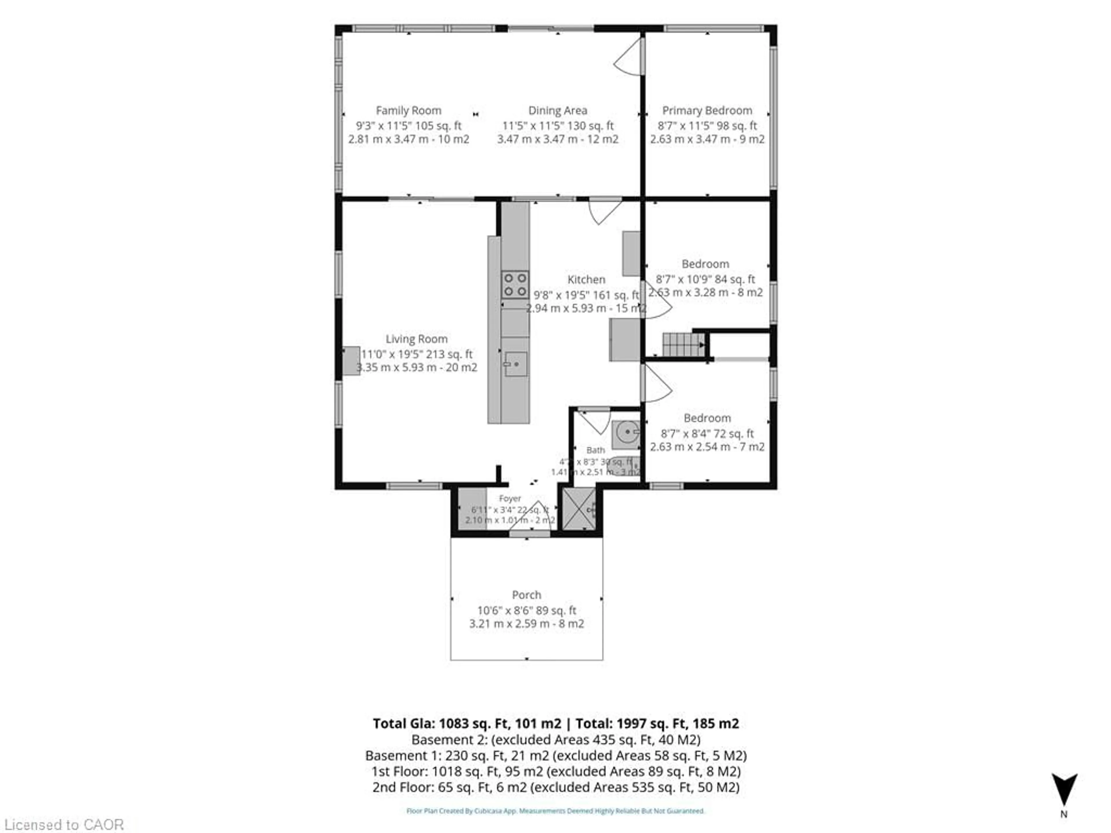 Floor plan for 5 Beach Ave, Long Point Ontario N0E 1M0