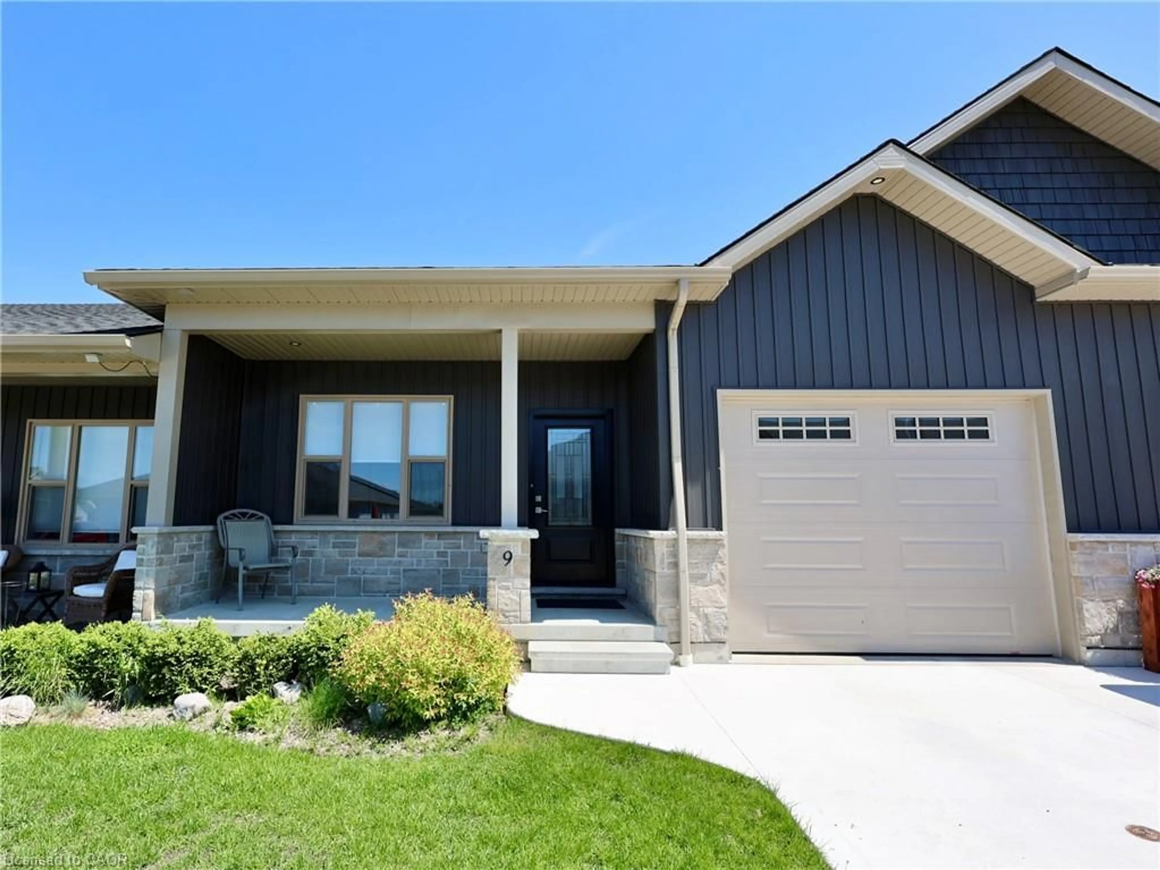 Home with brick exterior material, street for 9 Silver Creek Rd, Seaforth Ontario N0K 1W0