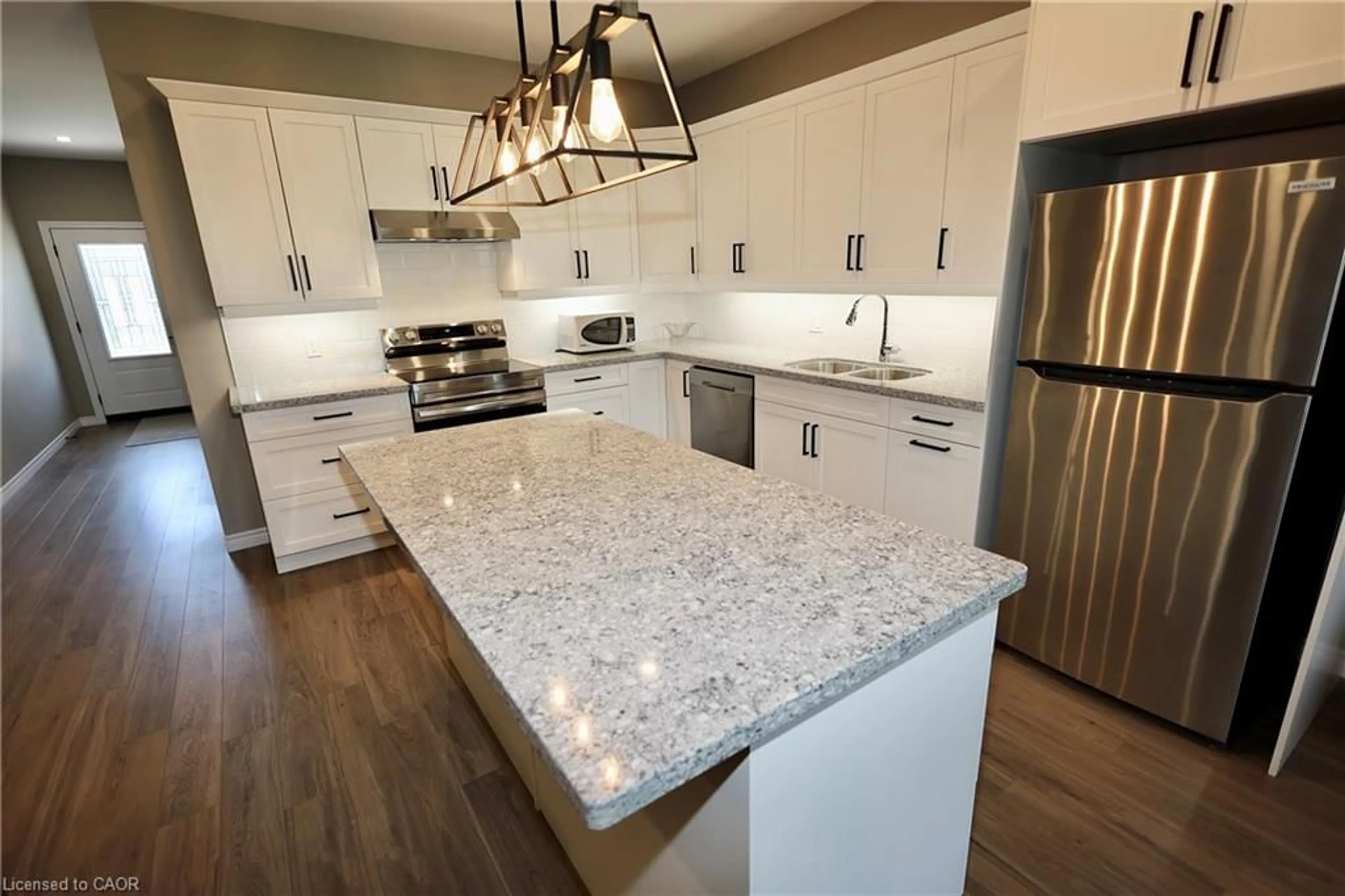 Open concept kitchen, ceramic/tile floor for 9 Silver Creek Rd, Seaforth Ontario N0K 1W0