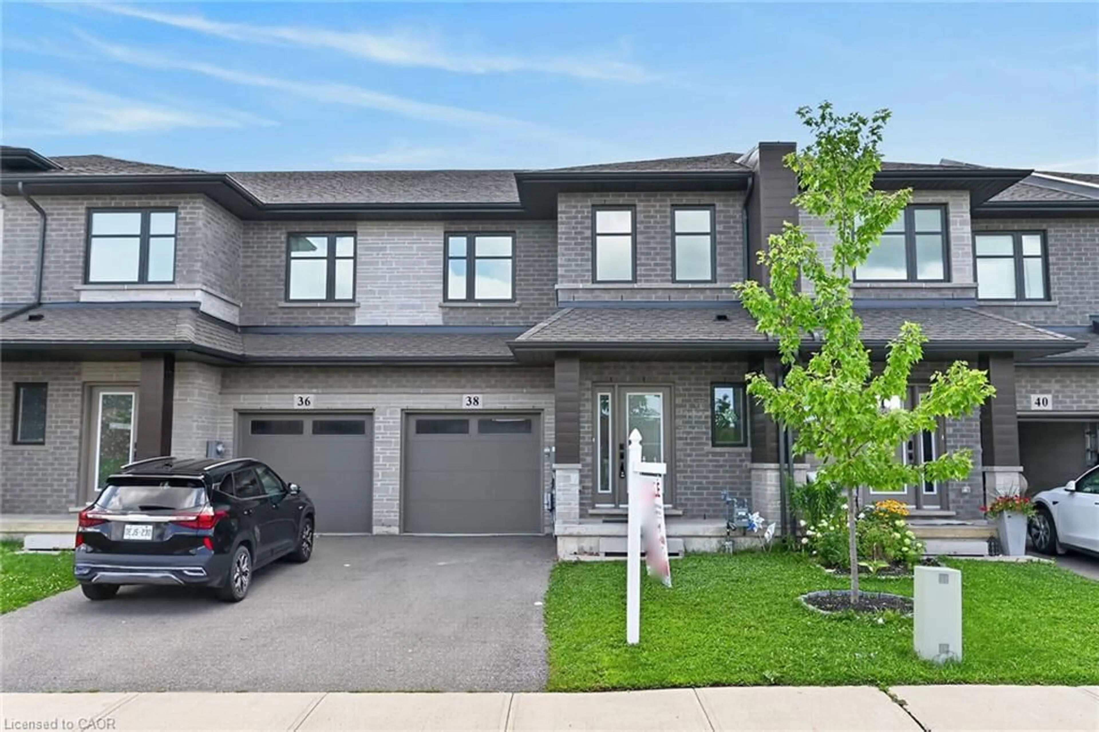 Home with brick exterior material, street for 38 Jayla Lane, Smithville Ontario L0R 2A0