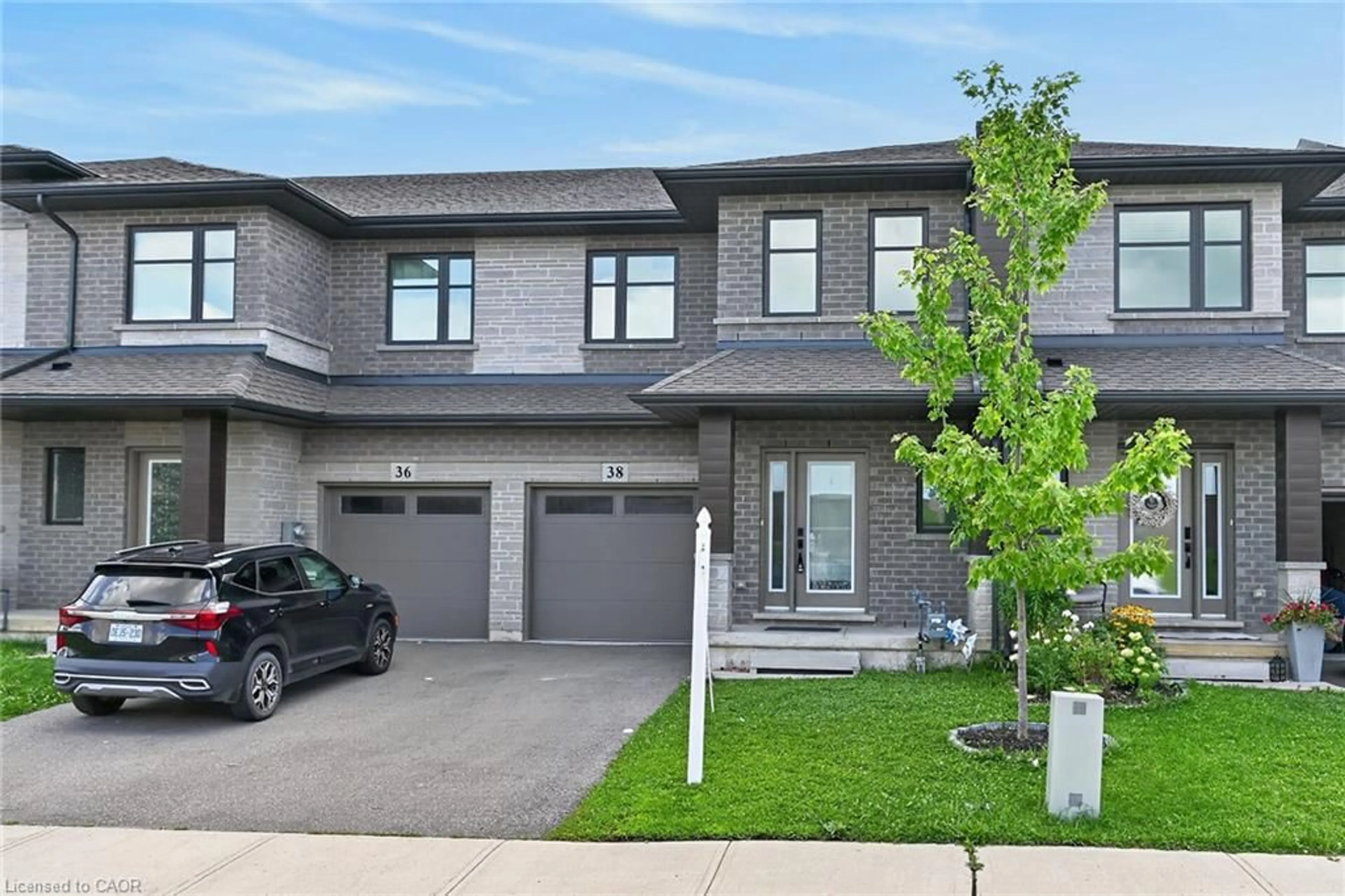 Home with brick exterior material, street for 38 Jayla Lane, Smithville Ontario L0R 2A0