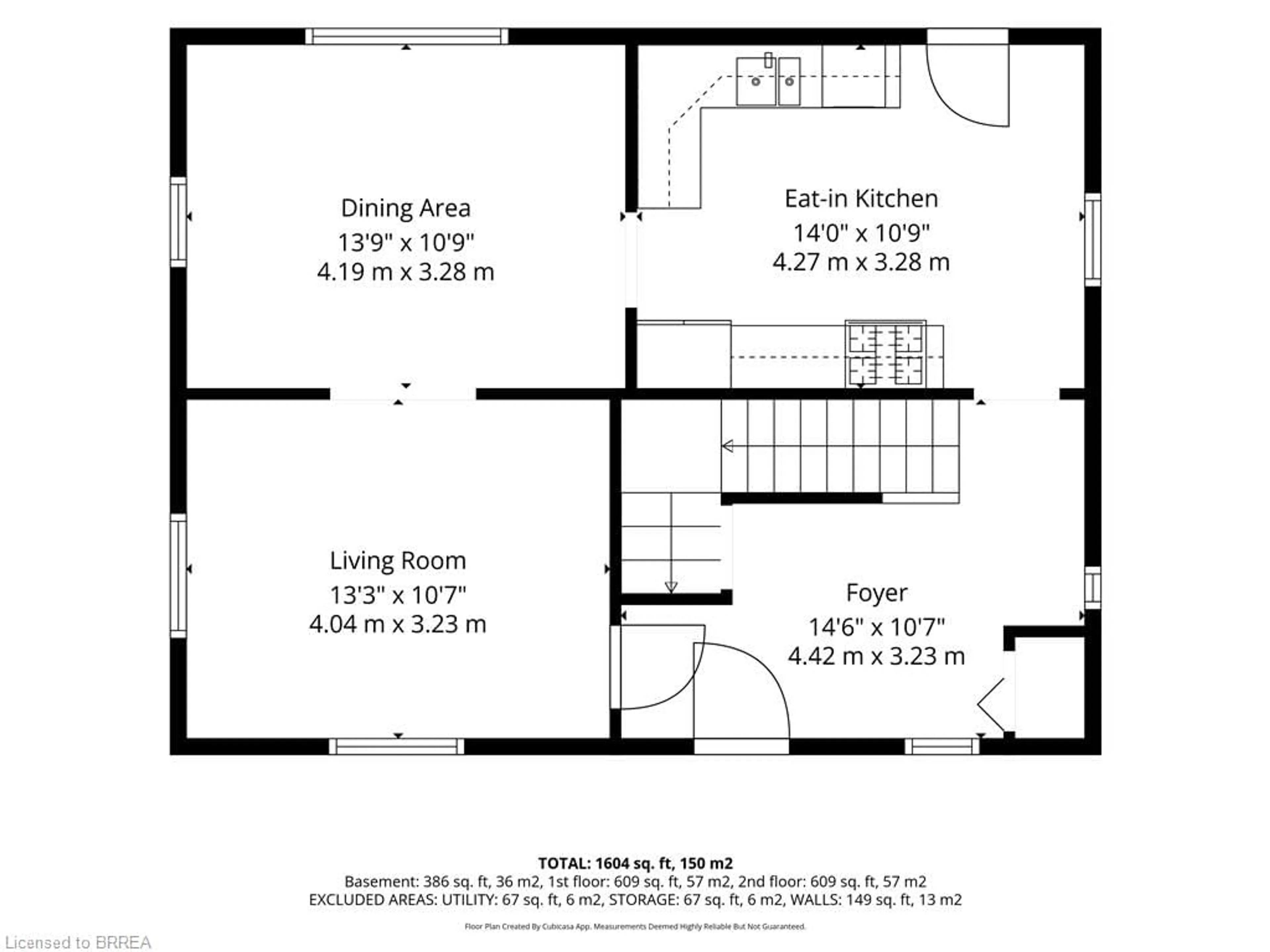 Floor plan for 41 Banfield St, Paris Ontario N3L 2Y7