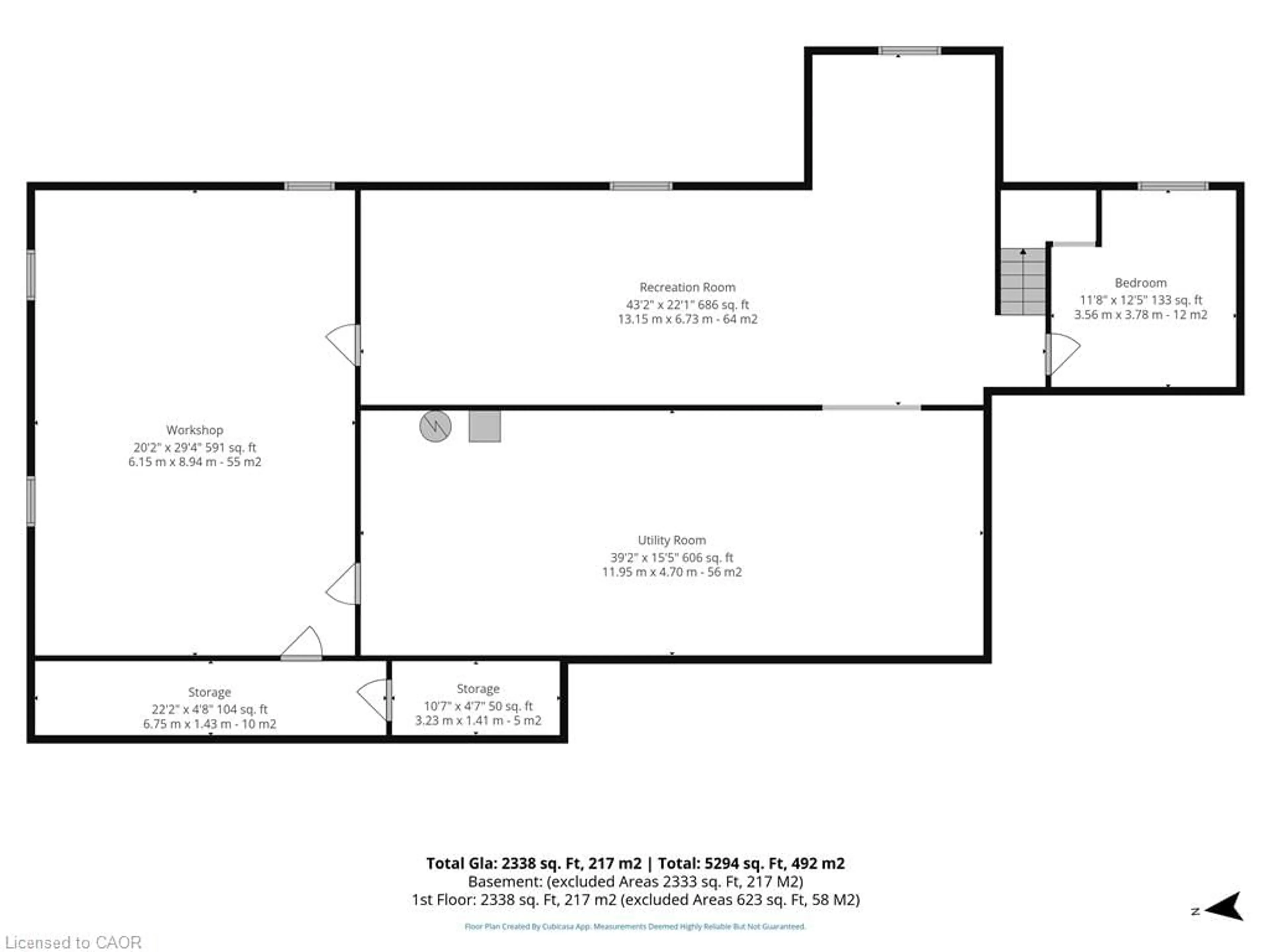 Floor plan for 68 Royal Oak Dr, Brantford Ontario N3R 7P5