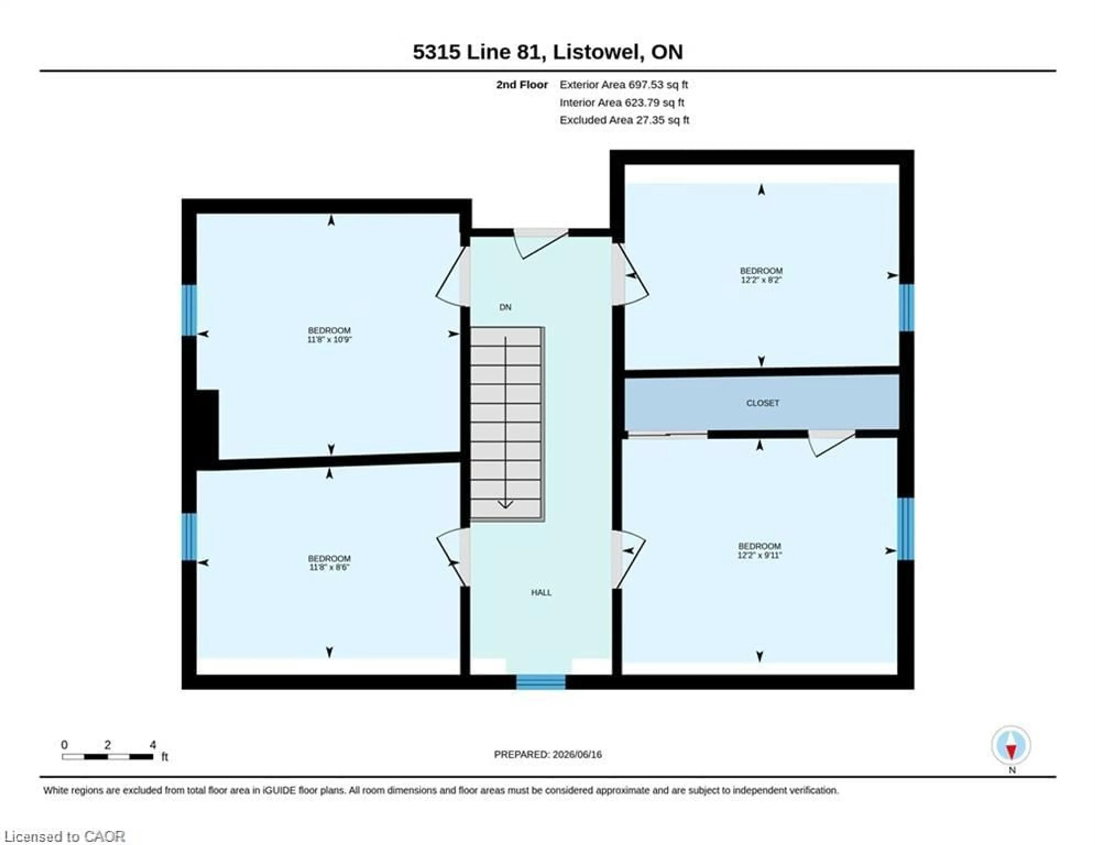 Floor plan for 5315 Line 81, Listowel Ontario N4W 3G9