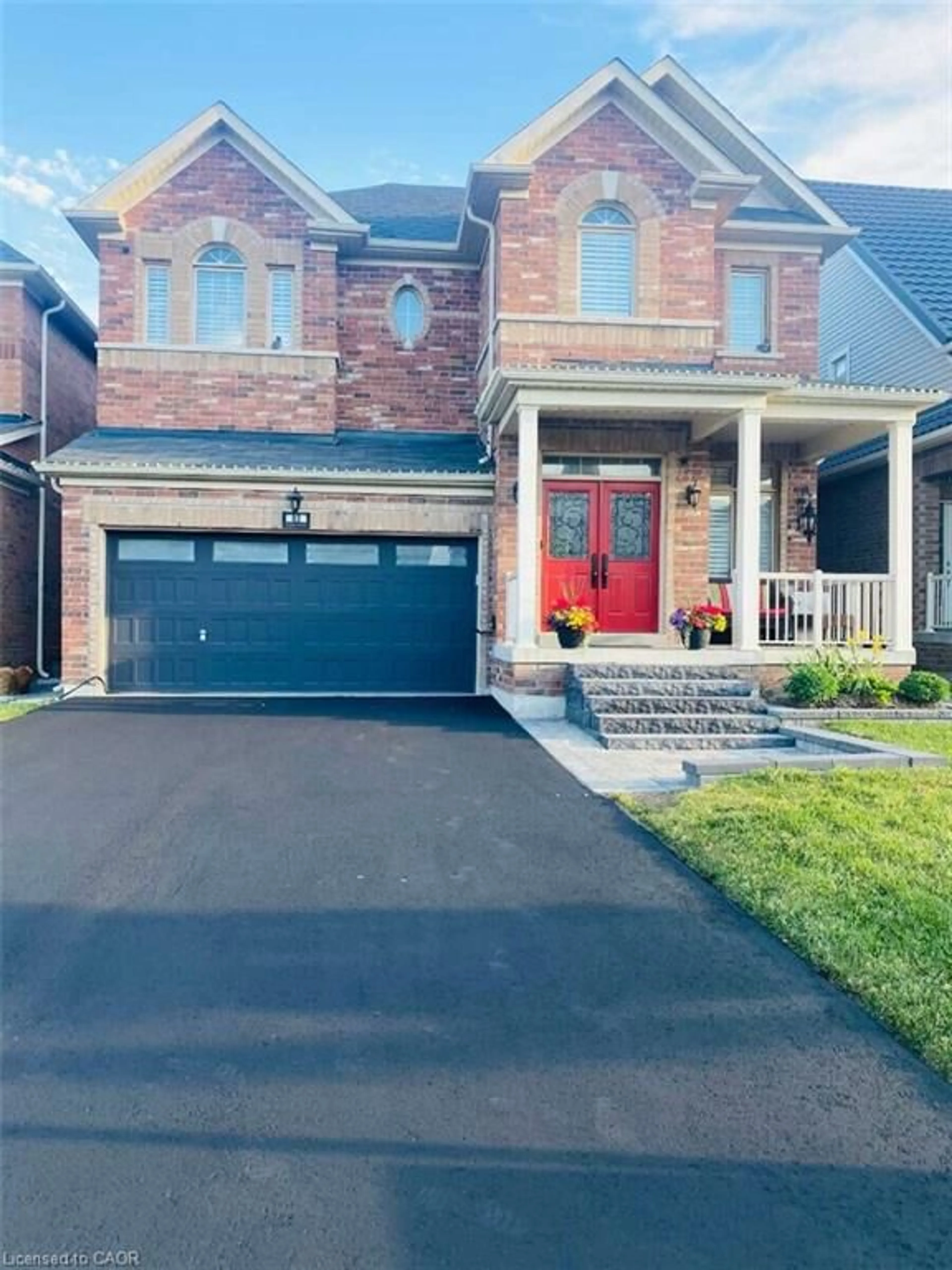 Home with brick exterior material, street for 83 Strachan Trail, Beeton Ontario L0G 1A0