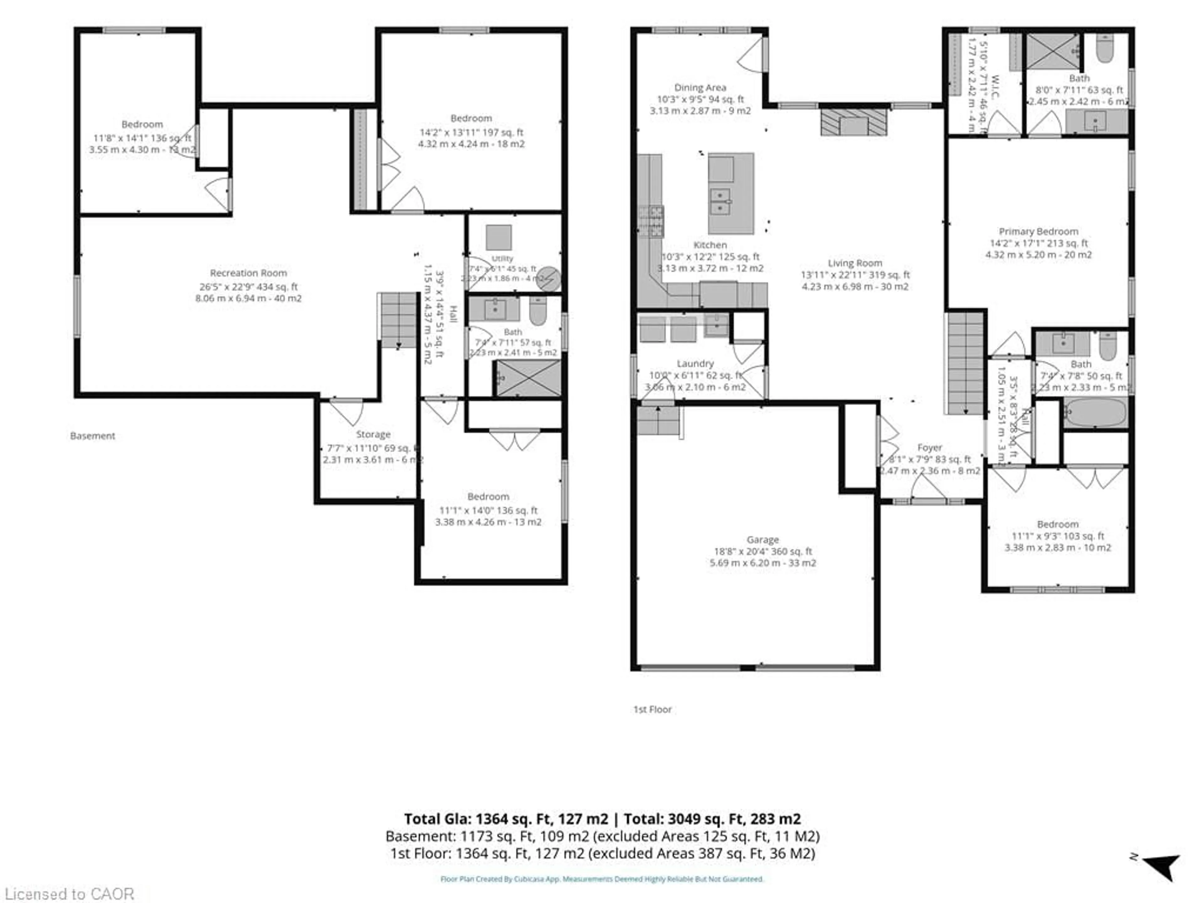 Floor plan for 7 Stonebridge Pl, Simcoe Ontario N3Y 4K1