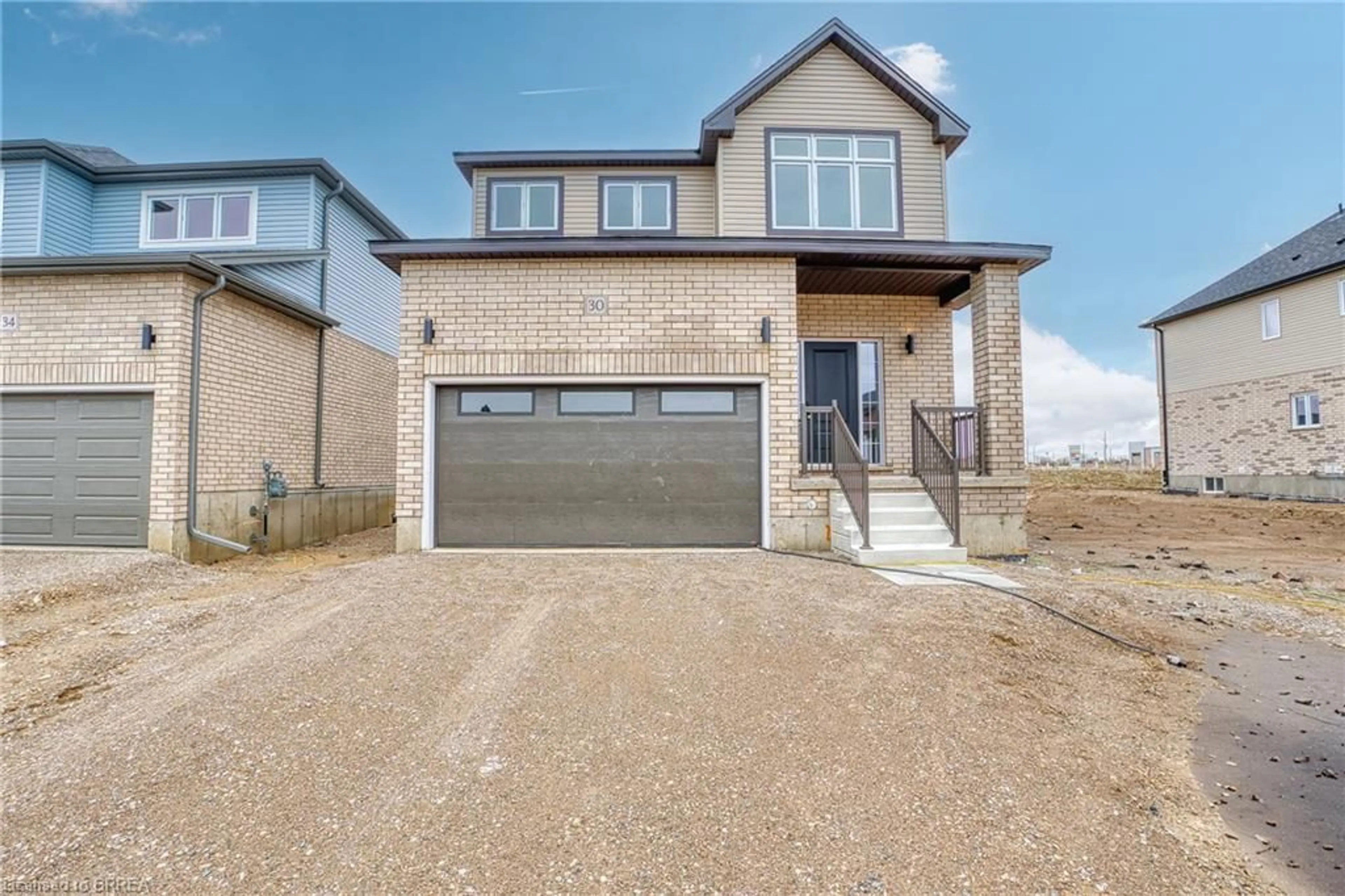 Home with brick exterior material, street for 30 Ford Dr, Stratford Ontario N5A 0L3