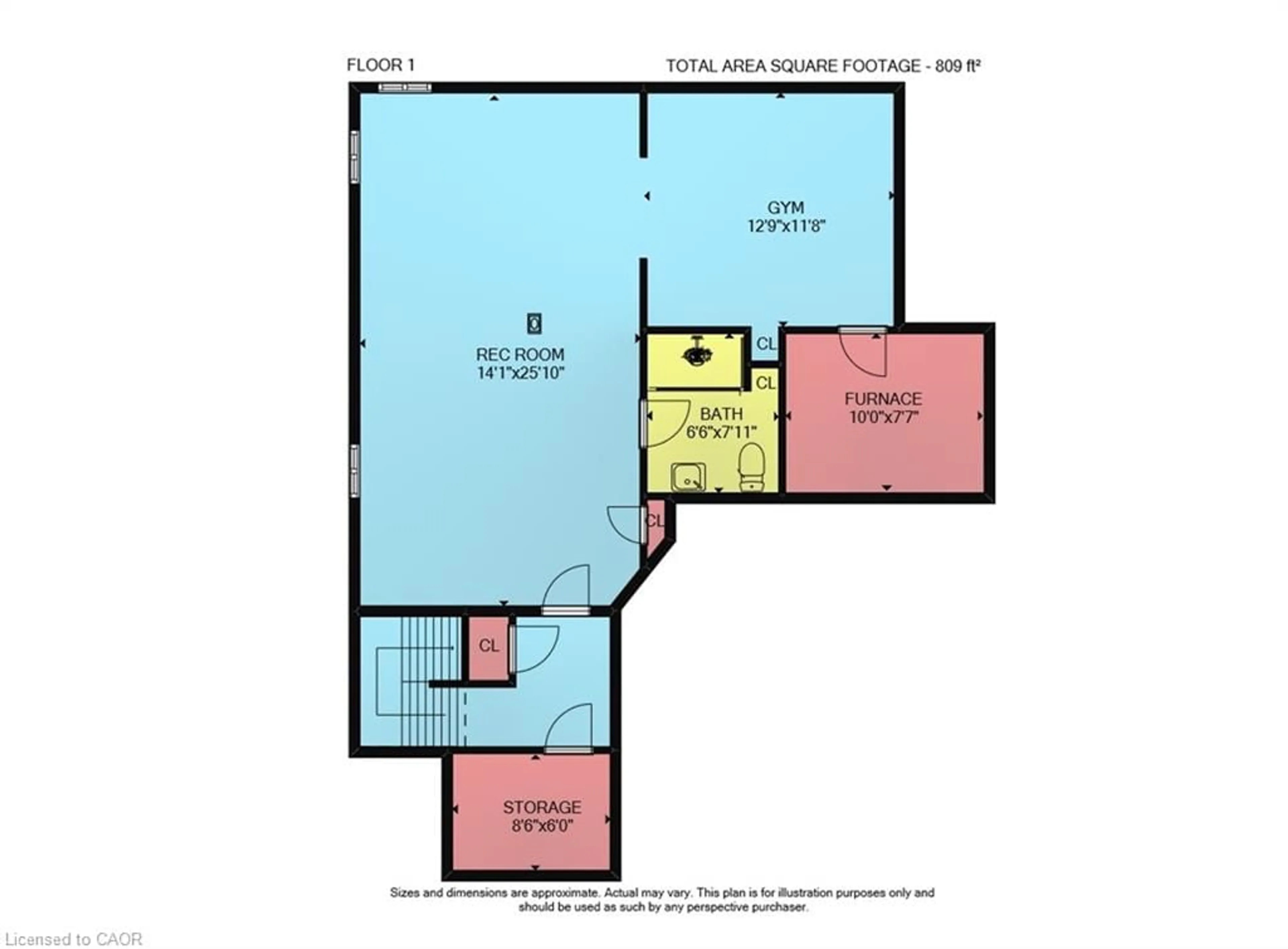 Floor plan for 256 Moorland Cres, Ancaster Ontario L9K 1S6