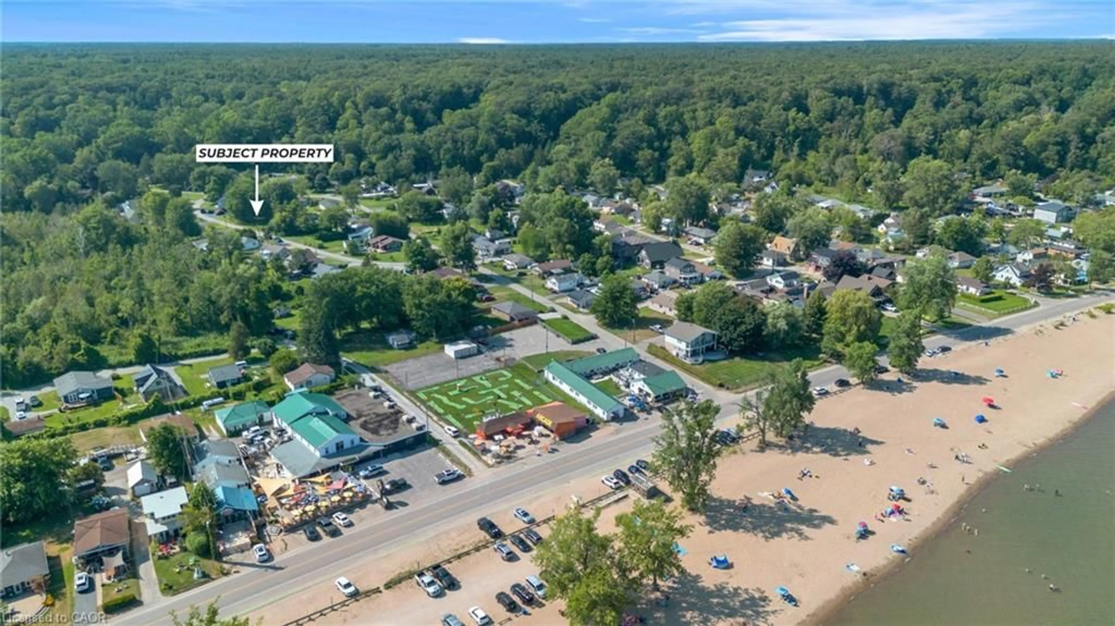 A pic from outside/outdoor area/front of a property/back of a property/a pic from drone, mountain view for 11 Quaker St, Norfolk Ontario N0E 1T0