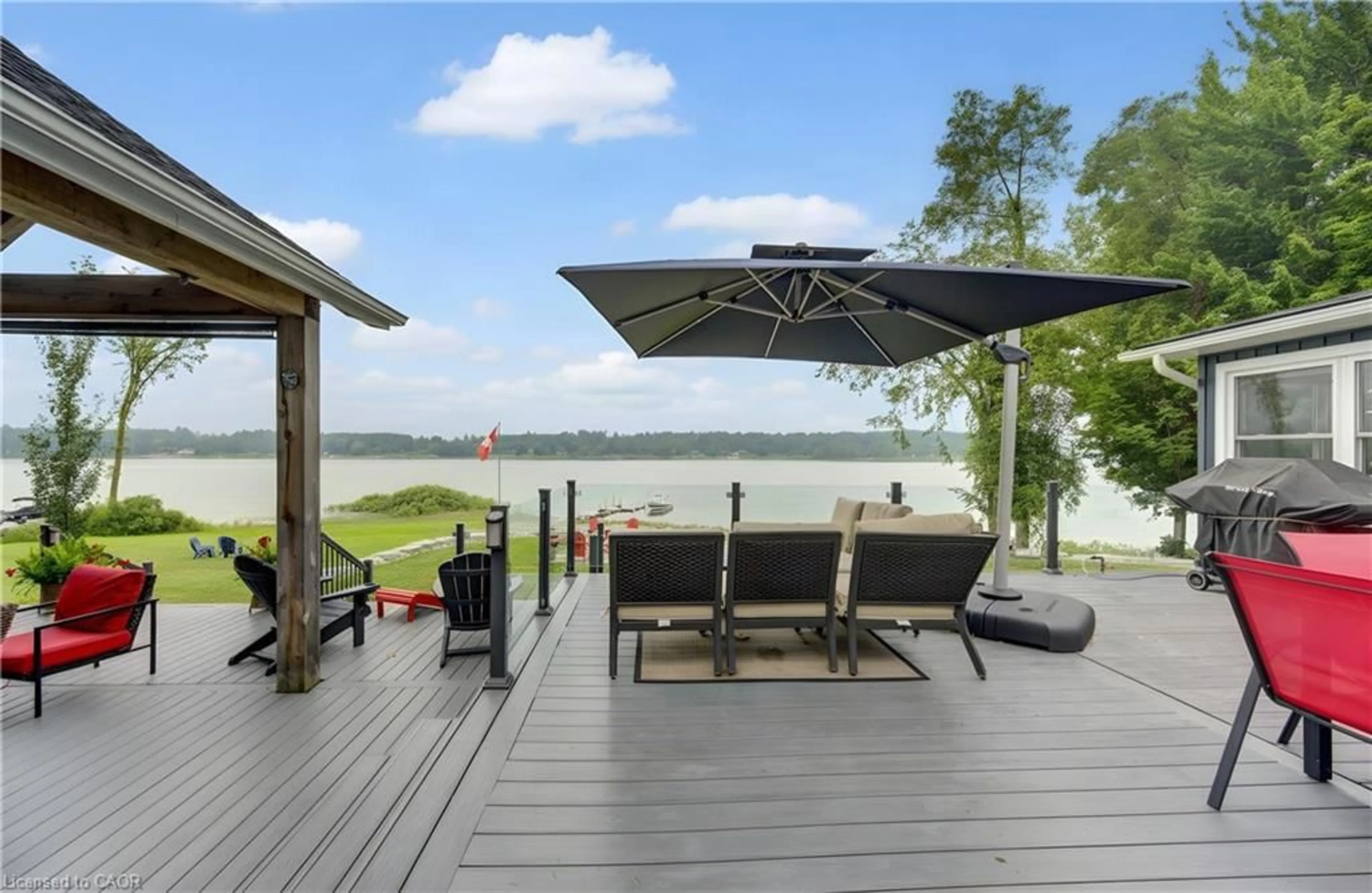Patio, water/lake/river/ocean view for LOT 122 Road 100, Conestogo Lake Ontario N0G 1P0