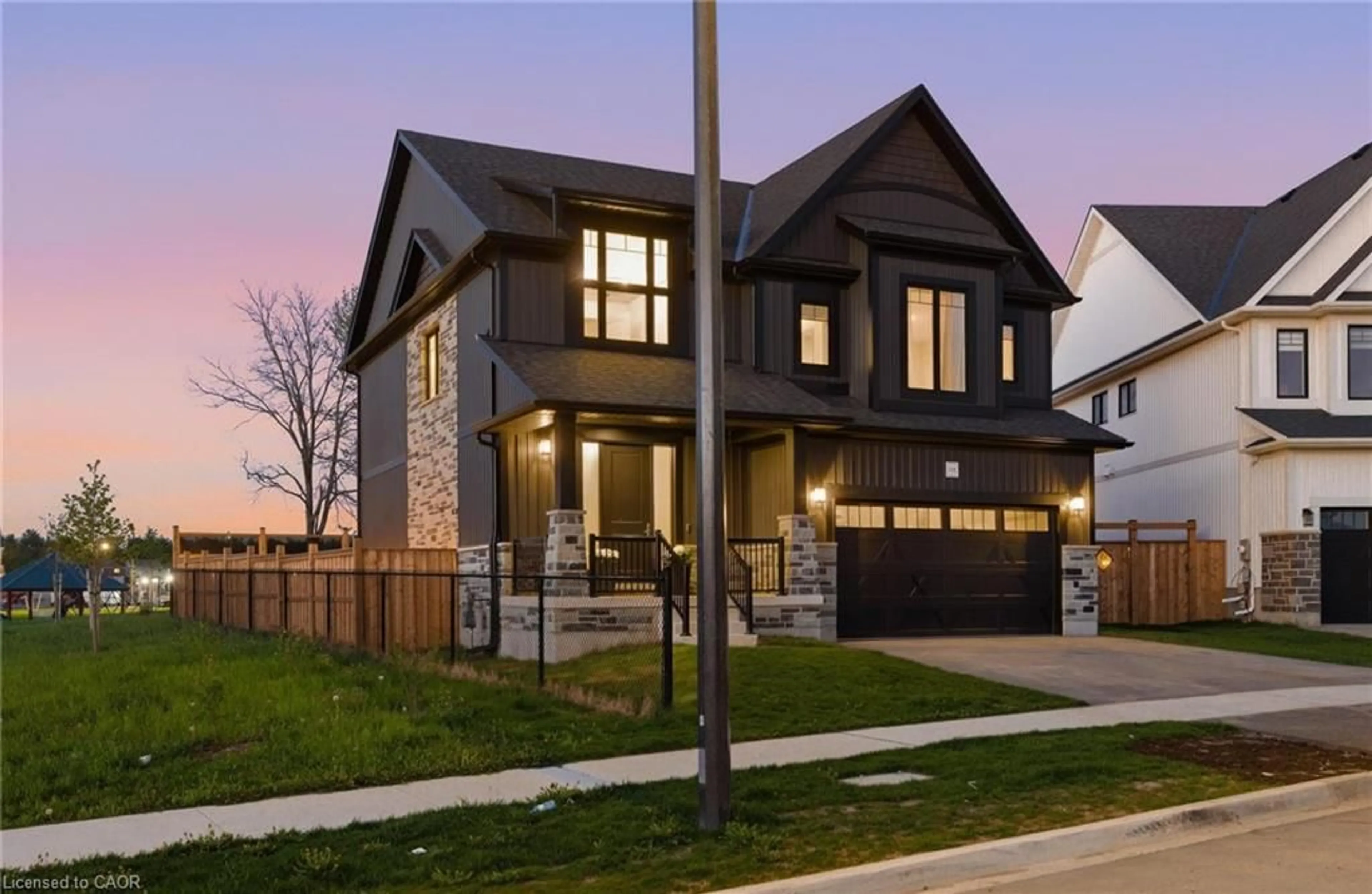Home with brick exterior material, street for 108 Haylock Ave, Elora Ontario N0B 1S0