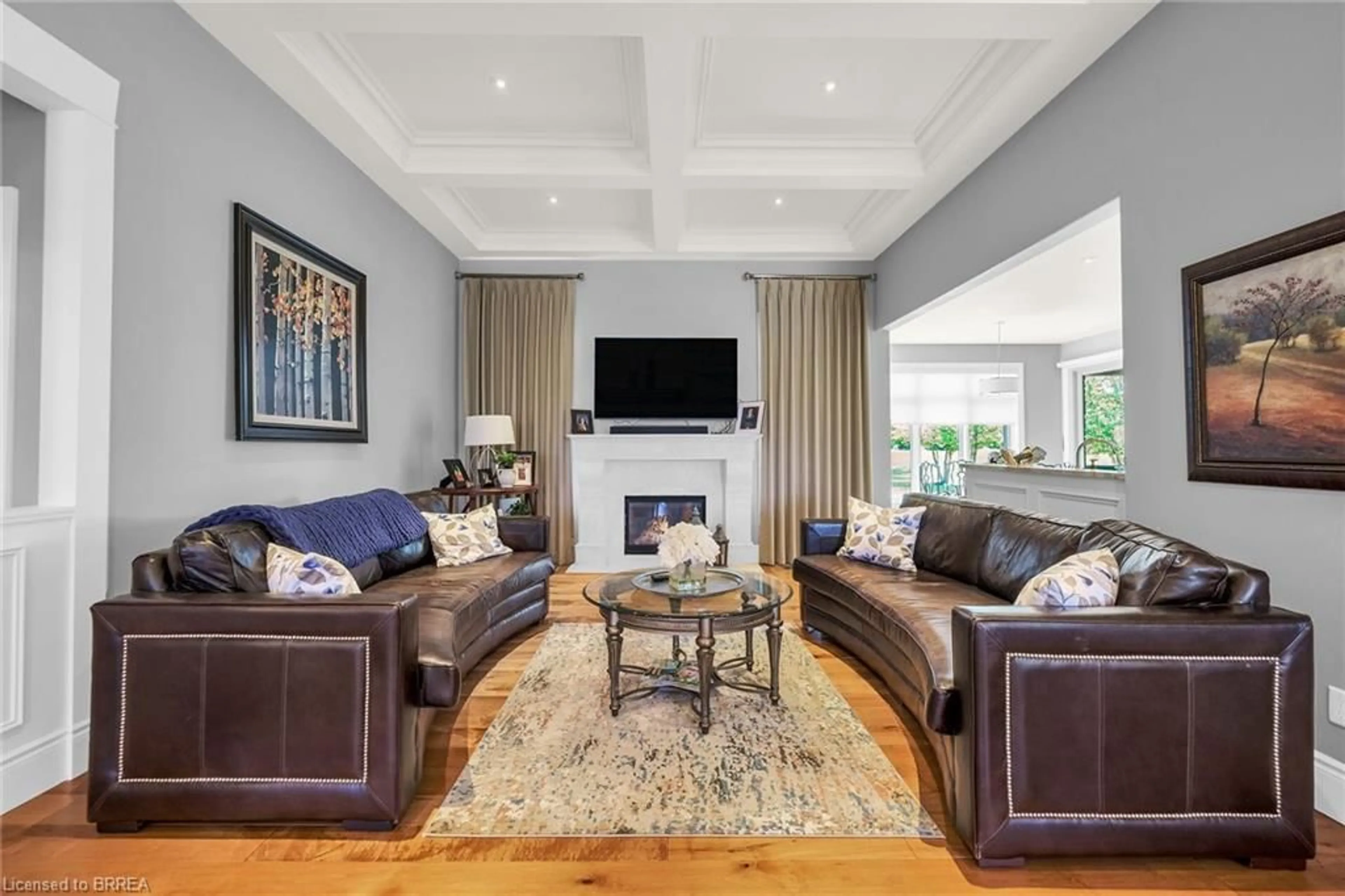 Living room with furniture, unknown for 12 Ellington Pl, Brantford Ontario N3T 5L7