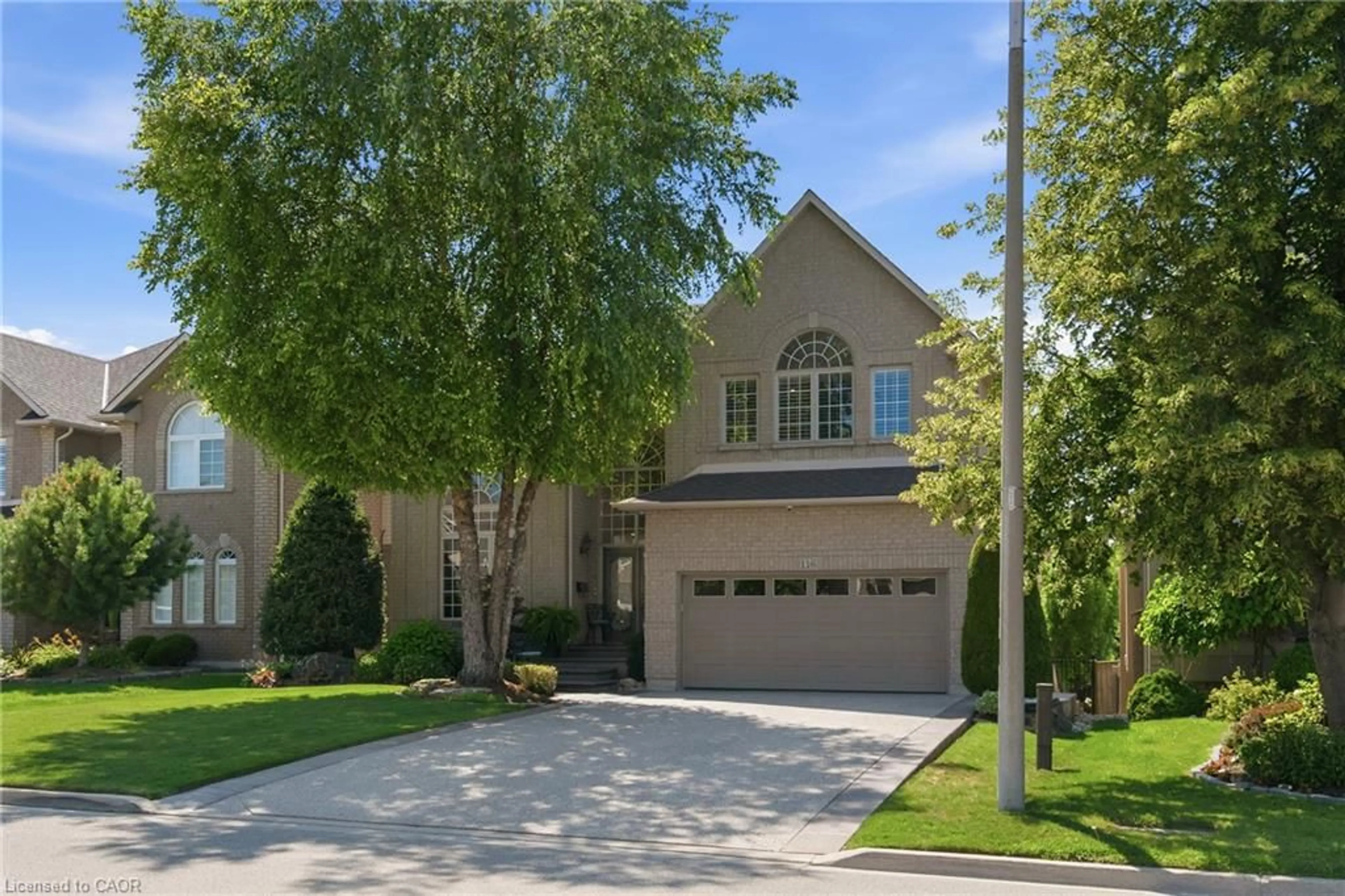 Home with brick exterior material, street for 116 Joshua Ave, Ancaster Ontario L9K 1R1