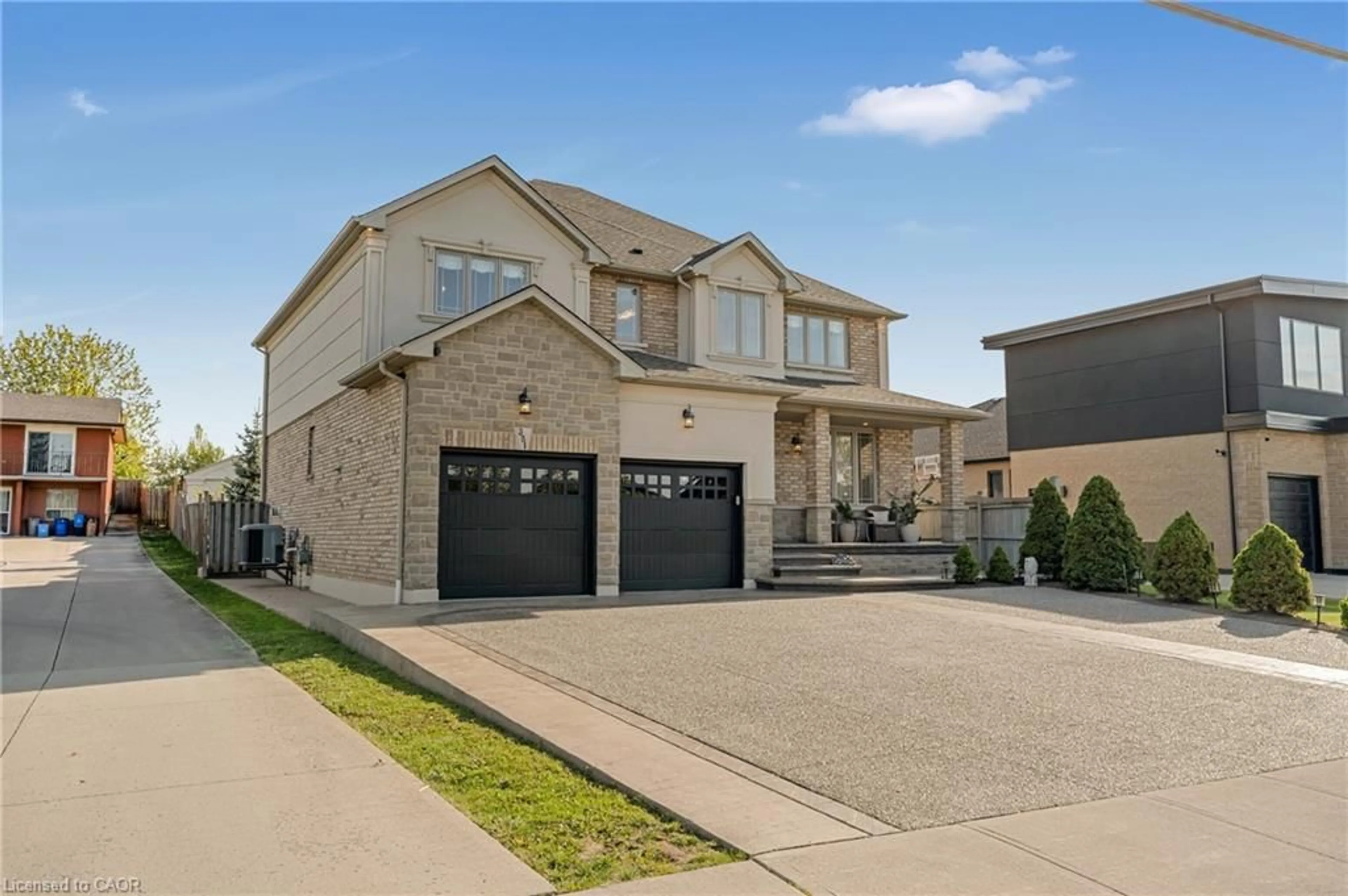 Home with brick exterior material, street for 351 Highland Rd, Stoney Creek Ontario L8J 2S2