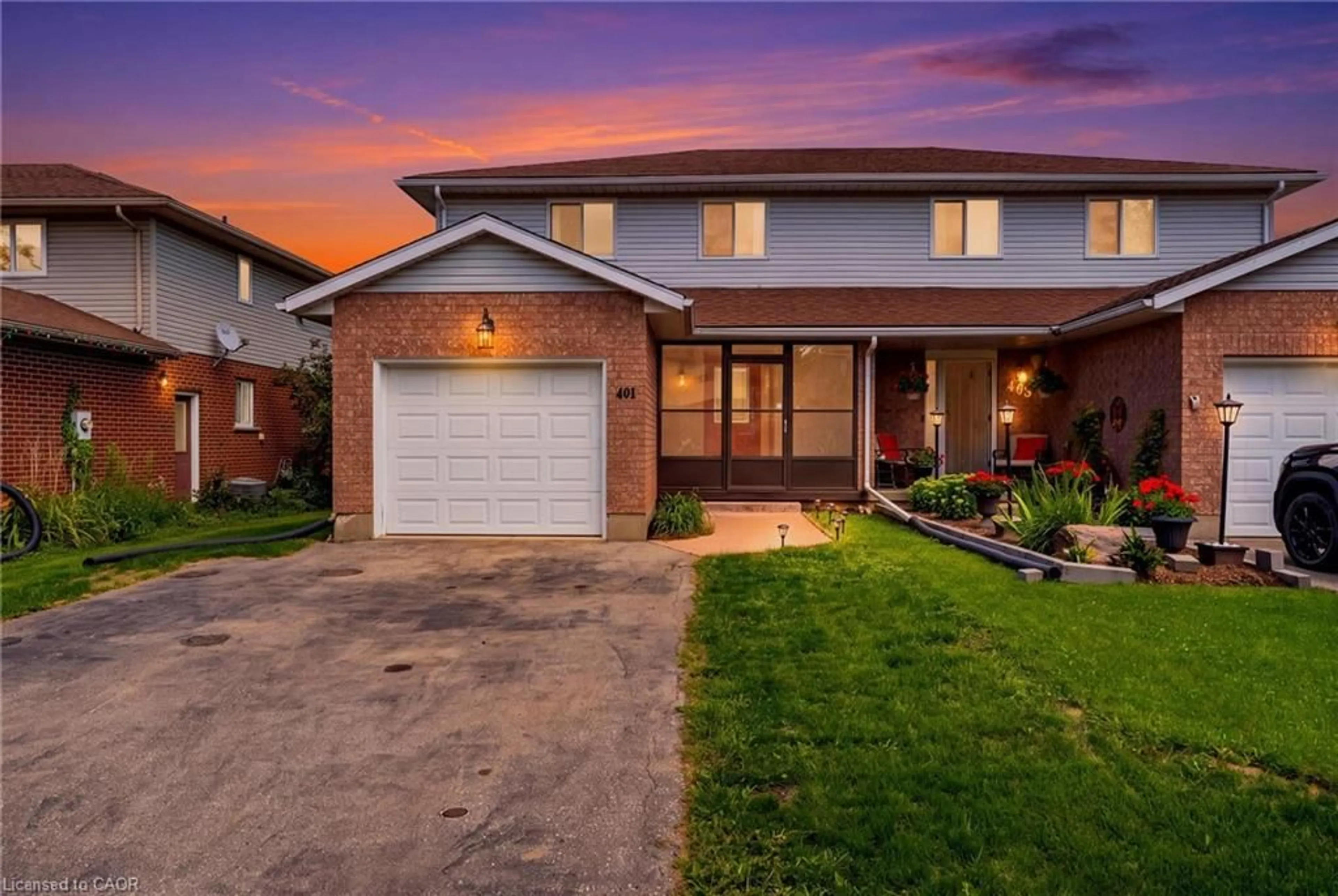 Home with brick exterior material, street for 401 Joseph St, New Hamburg Ontario N3A 1G3