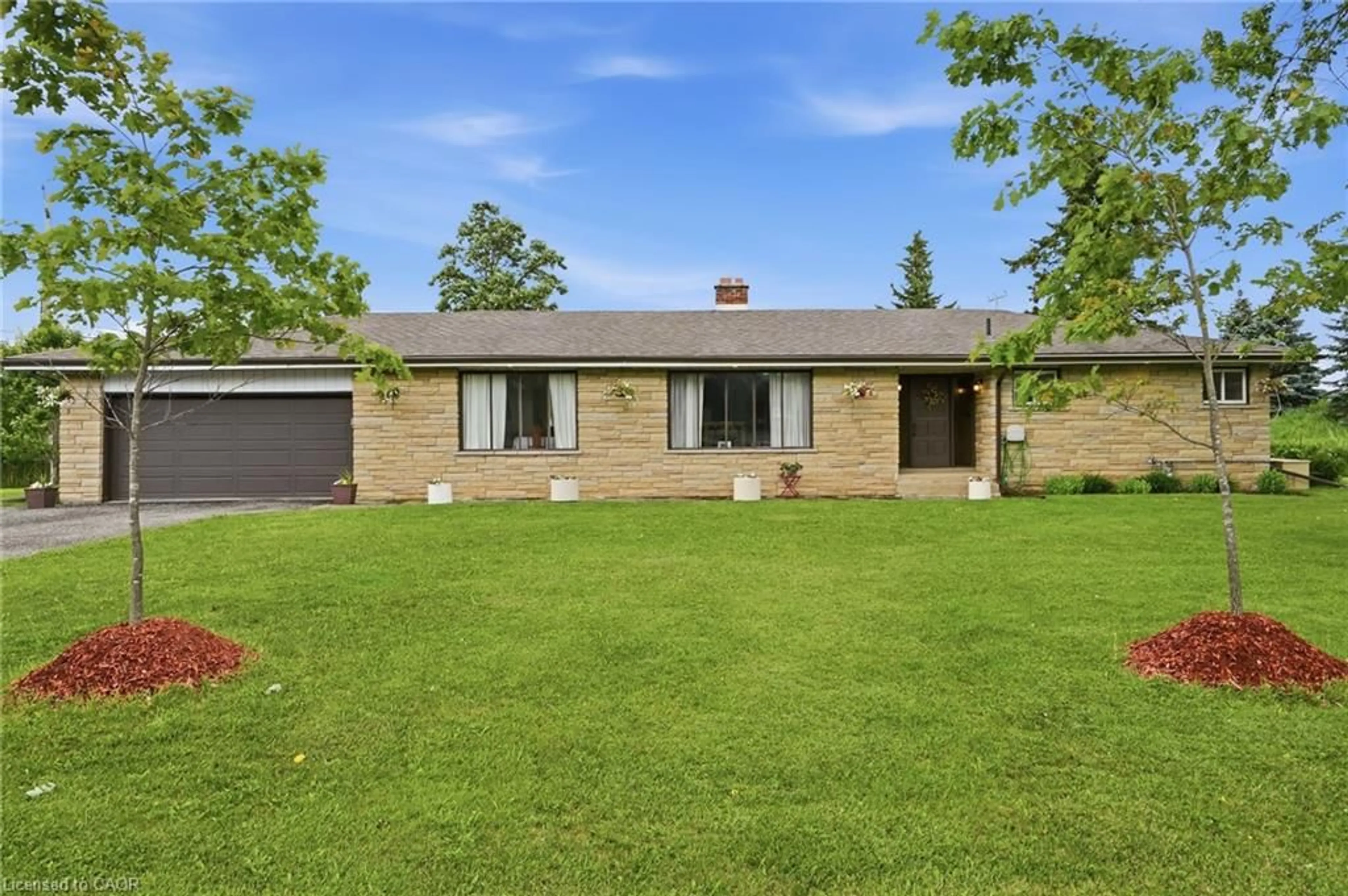 Home with brick exterior material, street for 1408 Edgewood Rd, Flamborough Ontario L8N 2Z7