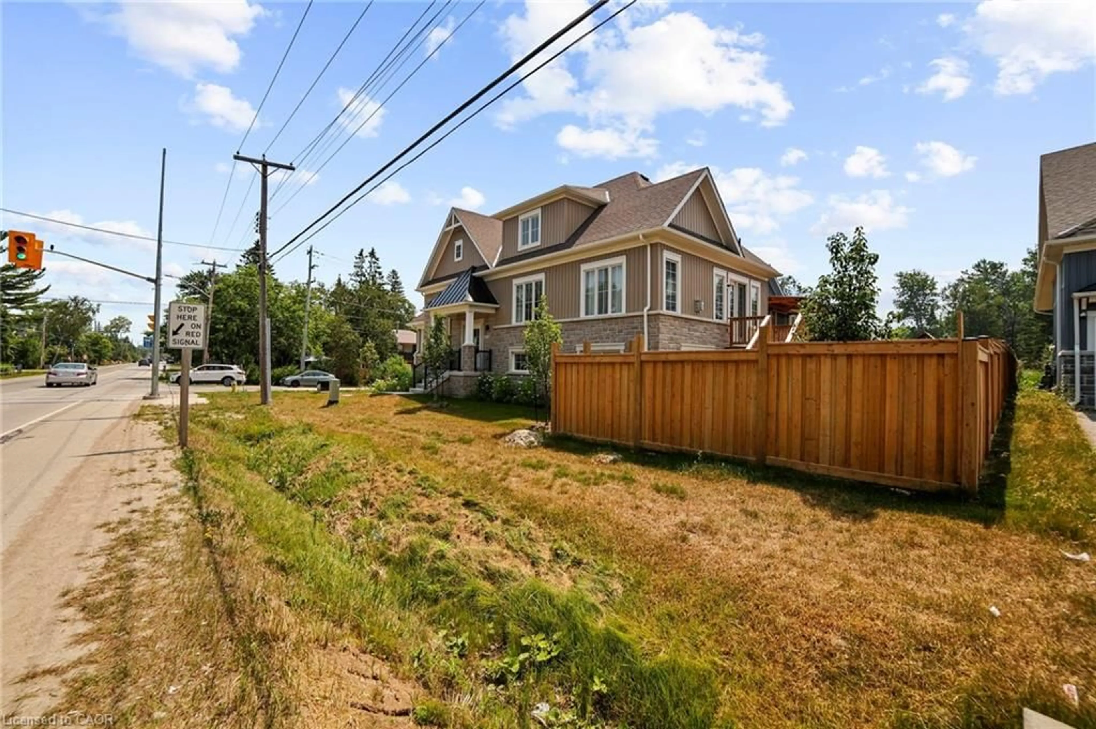 A pic from outside/outdoor area/front of a property/back of a property/a pic from drone, street for 3205 Mosley St, Wasaga Beach Ontario L9Z 1V4