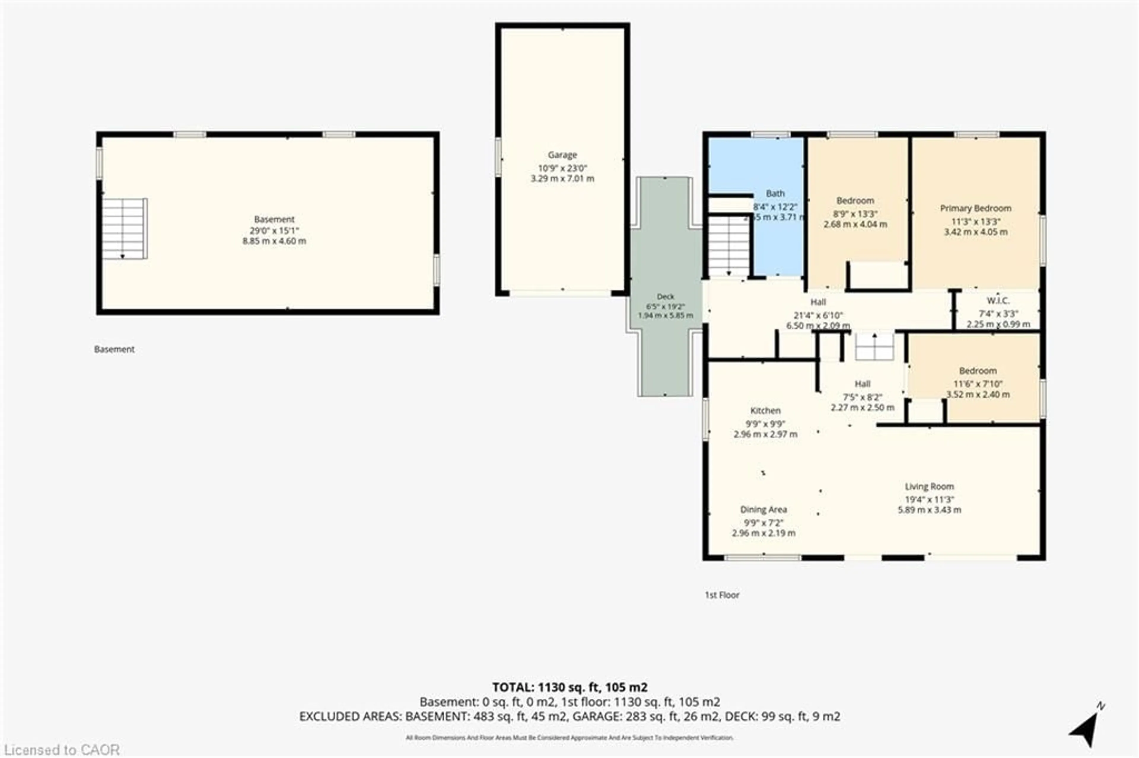 Floor plan for 15 Middlemiss Ave, Melbourne Ontario N0L 1T0