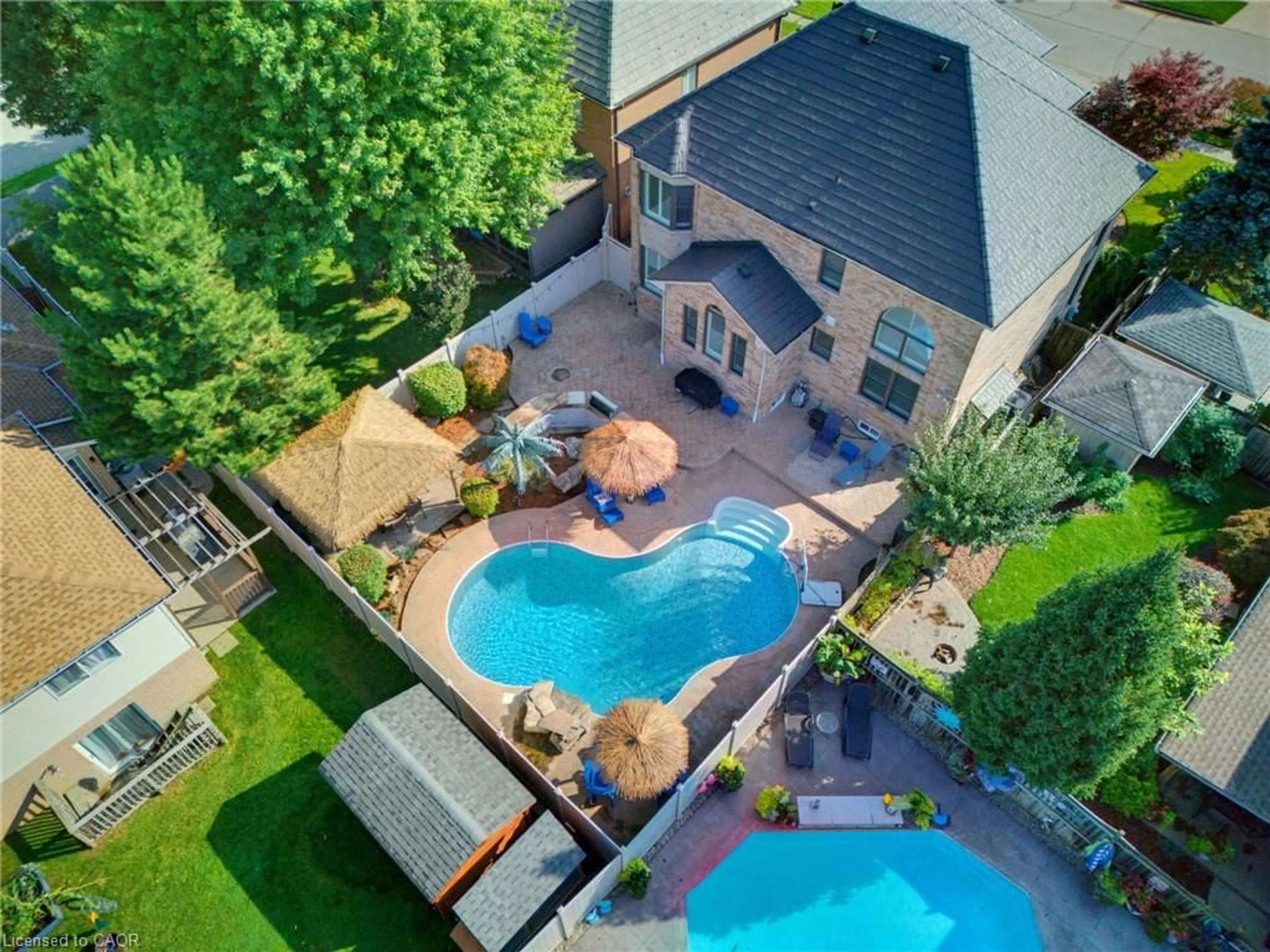 A pic from outside/outdoor area/front of a property/back of a property/a pic from drone, unknown for 79 Mcnichol Dr, Cambridge Ontario N1P 1E1