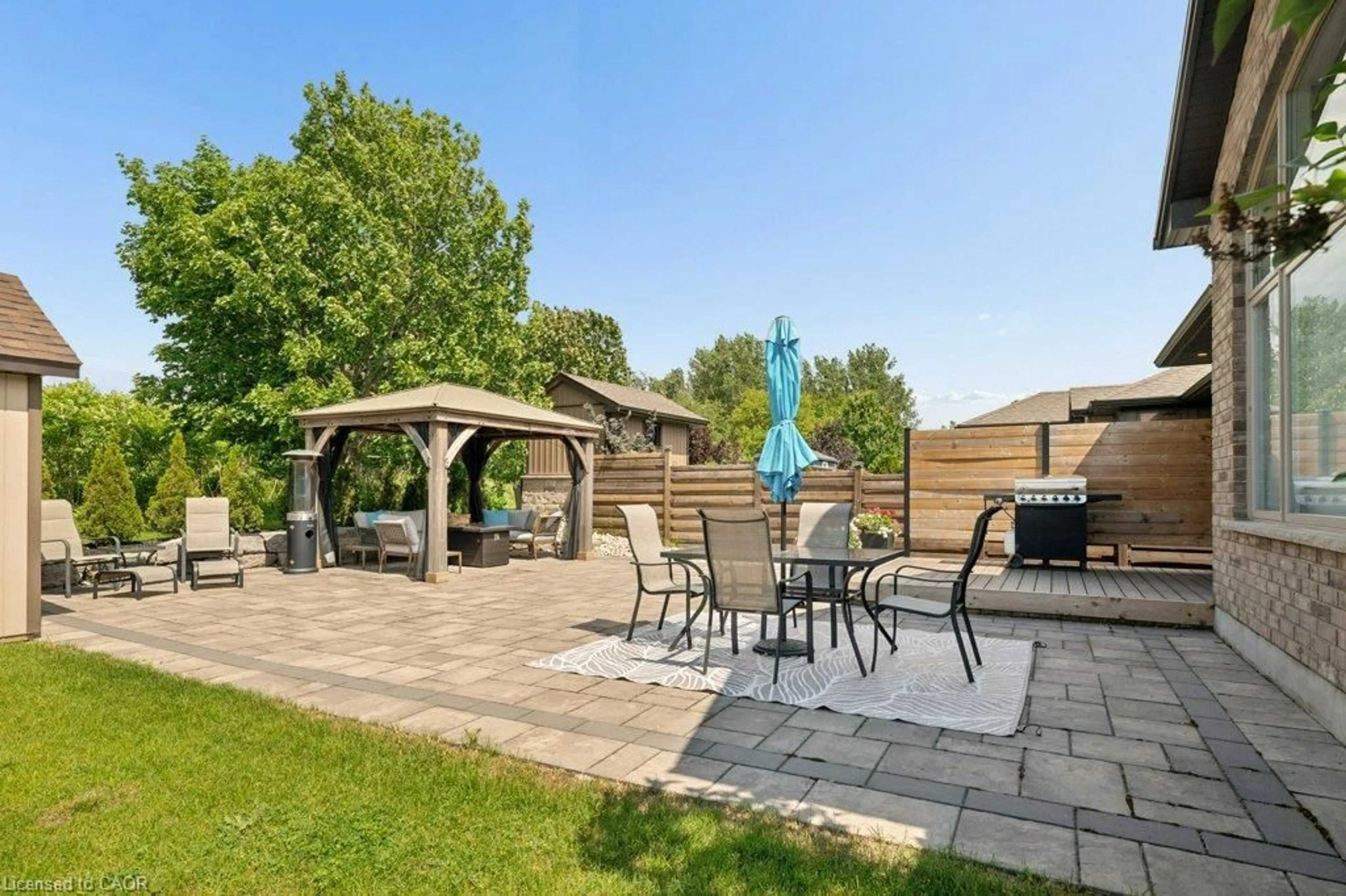 Patio, water/lake/river/ocean view for 30 Duncan Crt, Fergus Ontario N1M 0E9