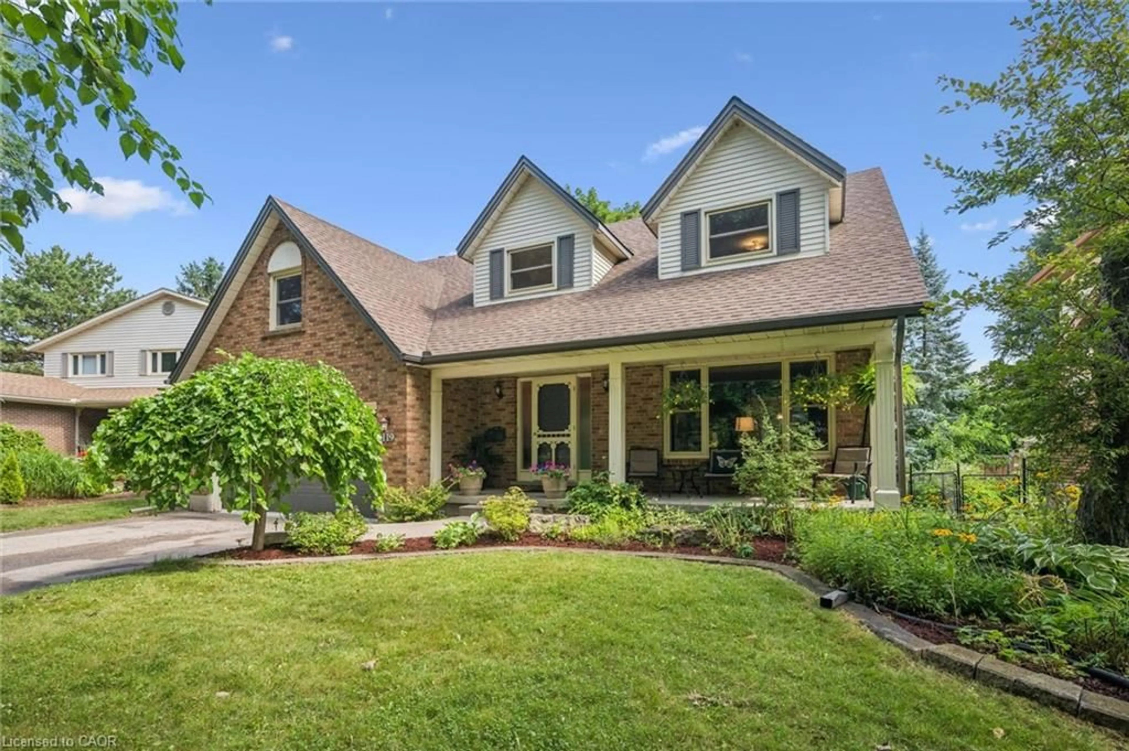 Home with brick exterior material, street for 119 Sandy Ridge Pl, Waterloo Ontario N2T 1C5