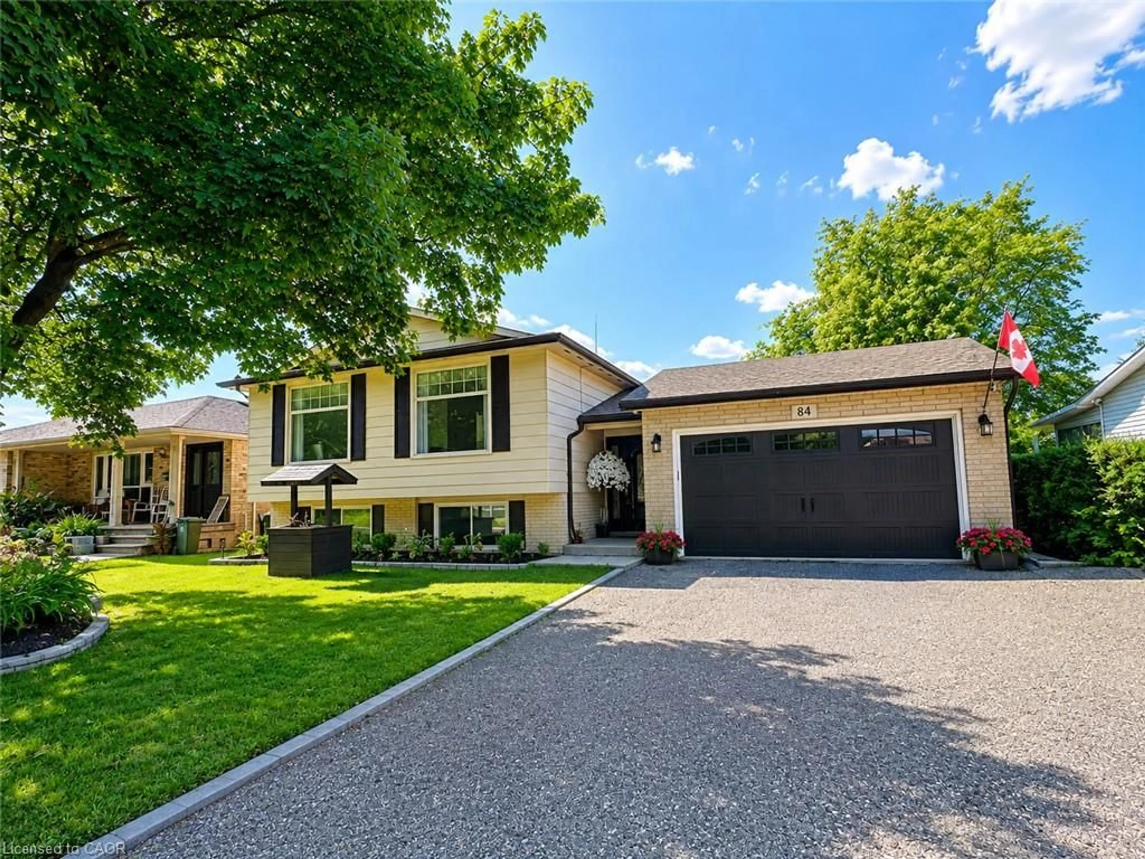 Home with brick exterior material, street for 84 Elgar Ave, Hamilton Ontario L9C 4E5