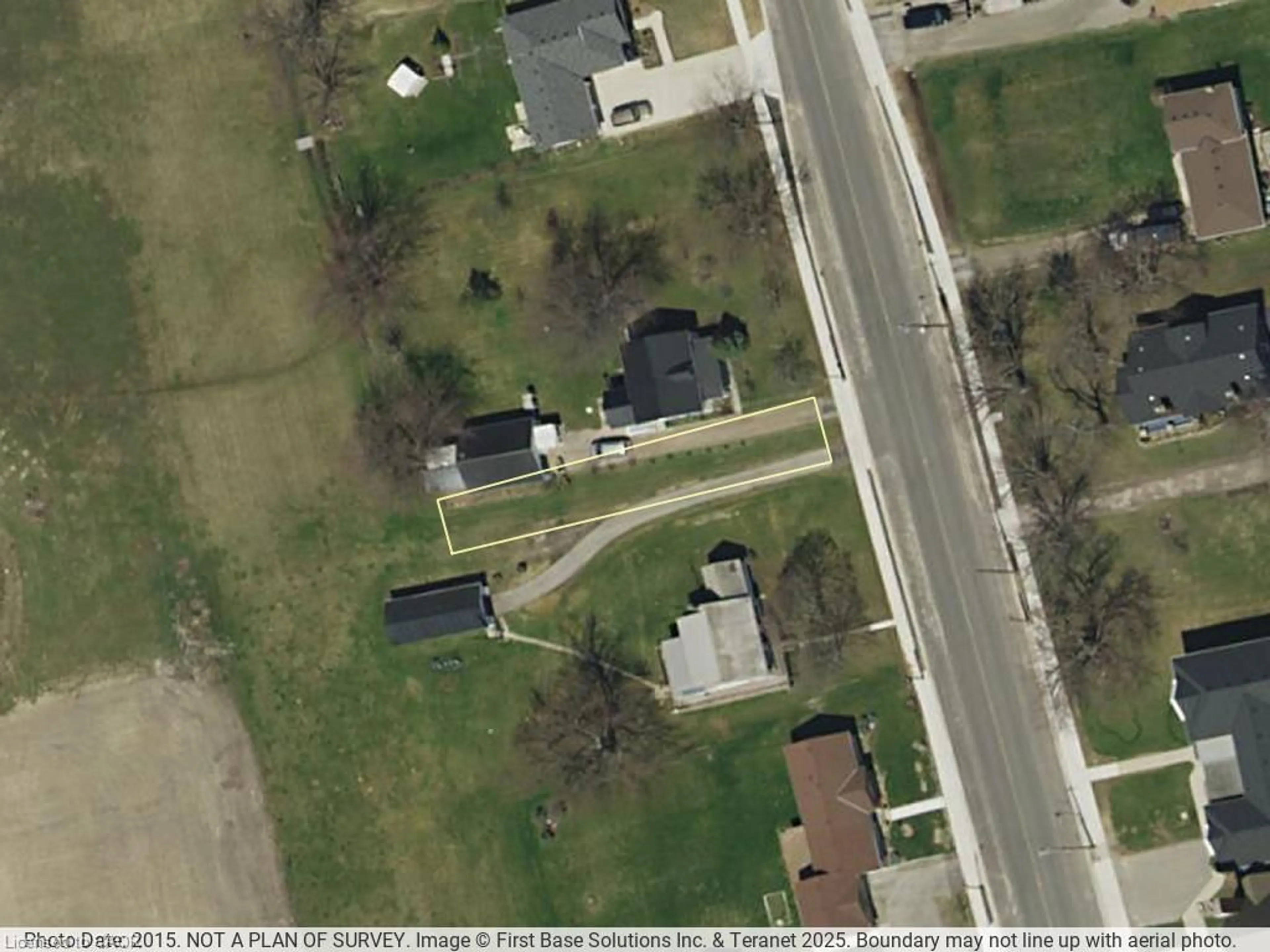 A pic from outside/outdoor area/front of a property/back of a property/a pic from drone, street for BLK B PL88 Erie Ave, Fisherville Ontario N0A 1G0