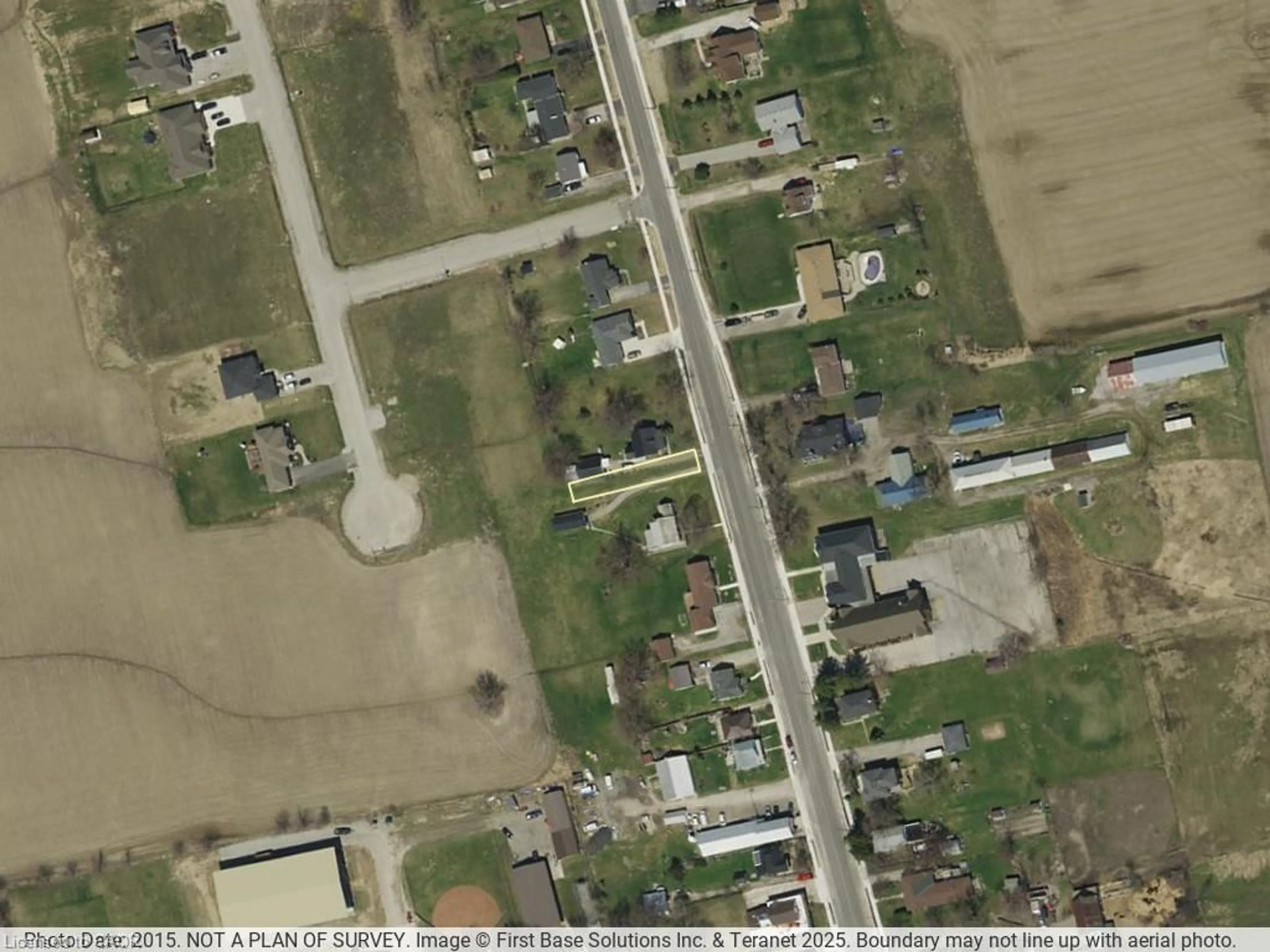 Picture of a map for BLK B PL88 Erie Ave, Fisherville Ontario N0A 1G0