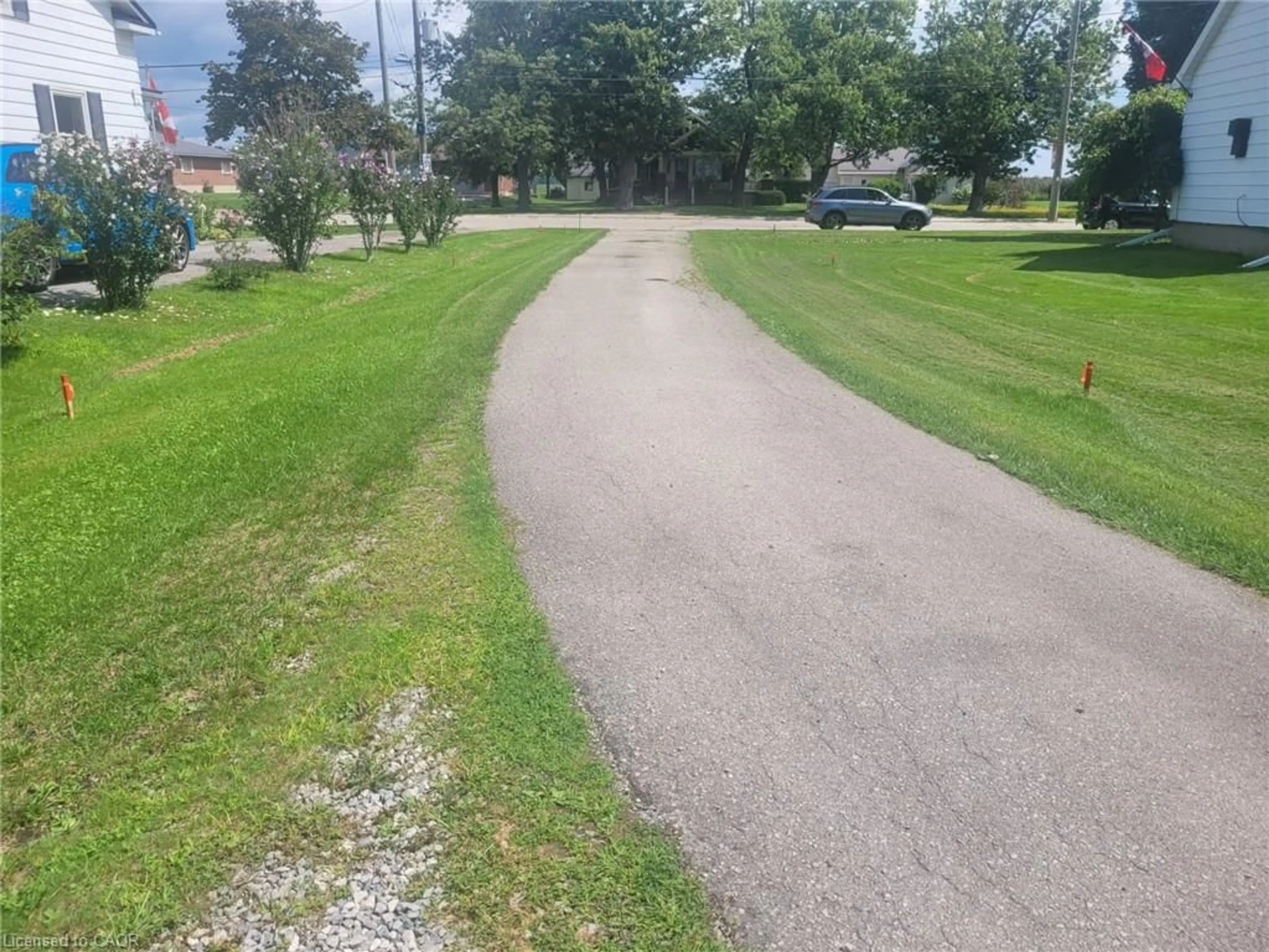 A pic from outside/outdoor area/front of a property/back of a property/a pic from drone, street for BLK B PL88 Erie Ave, Fisherville Ontario N0A 1G0