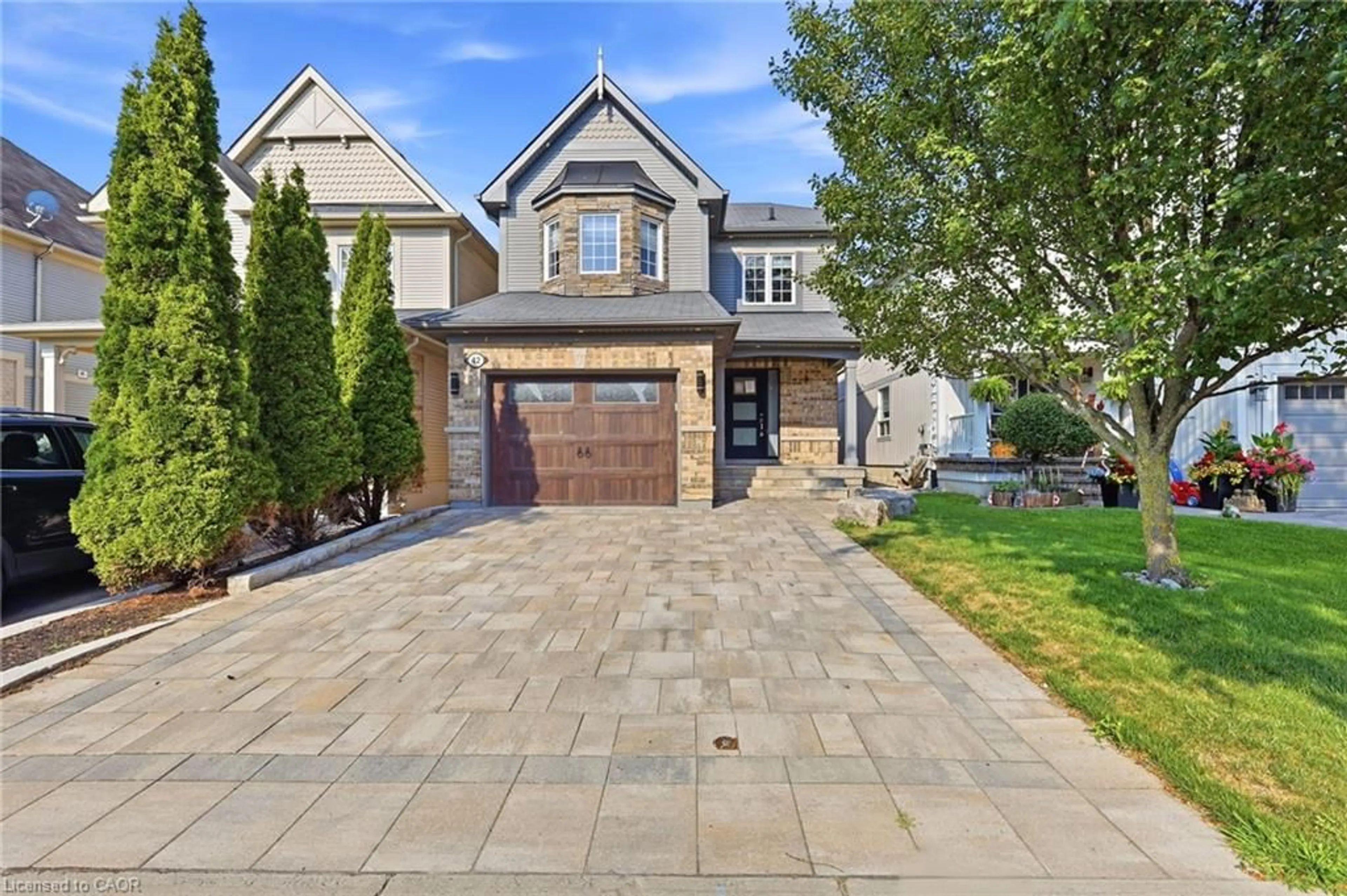 Home with brick exterior material, street for 42 Honeyman Dr, Bowmanville Ontario L1C 0J1