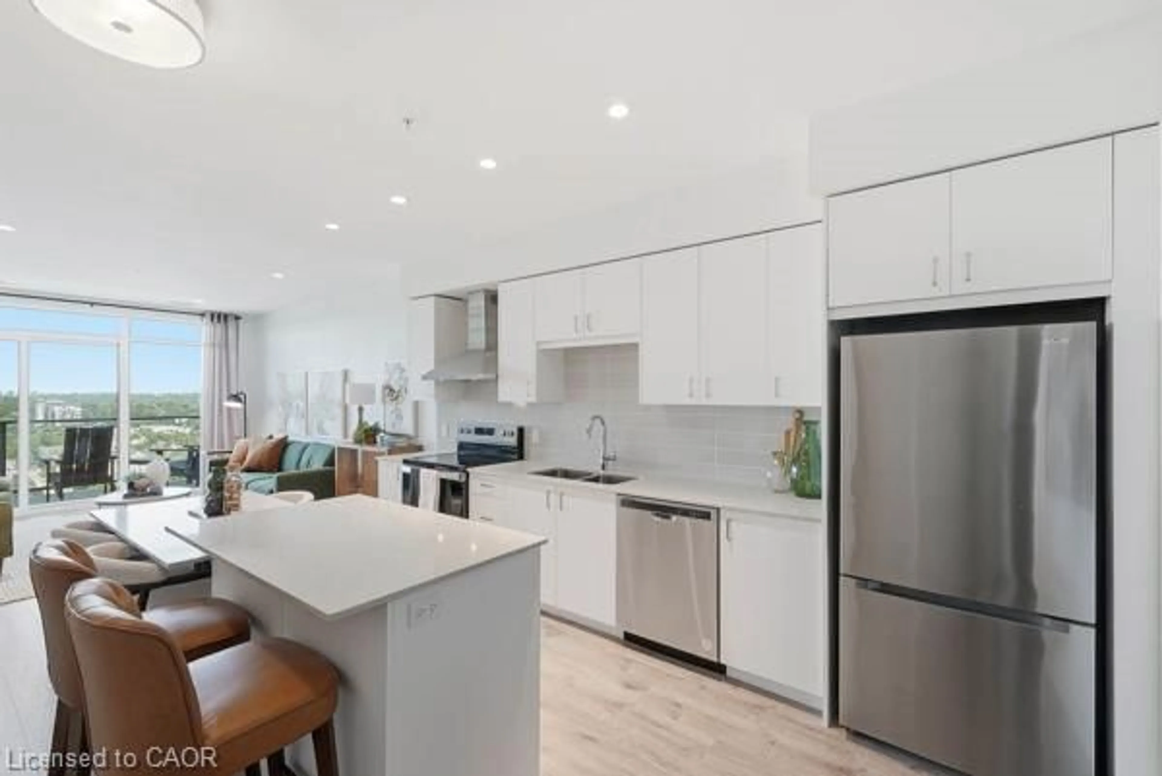 Open concept kitchen, unknown for 50 Grand Ave #1905, Cambridge Ontario N1S 0C2