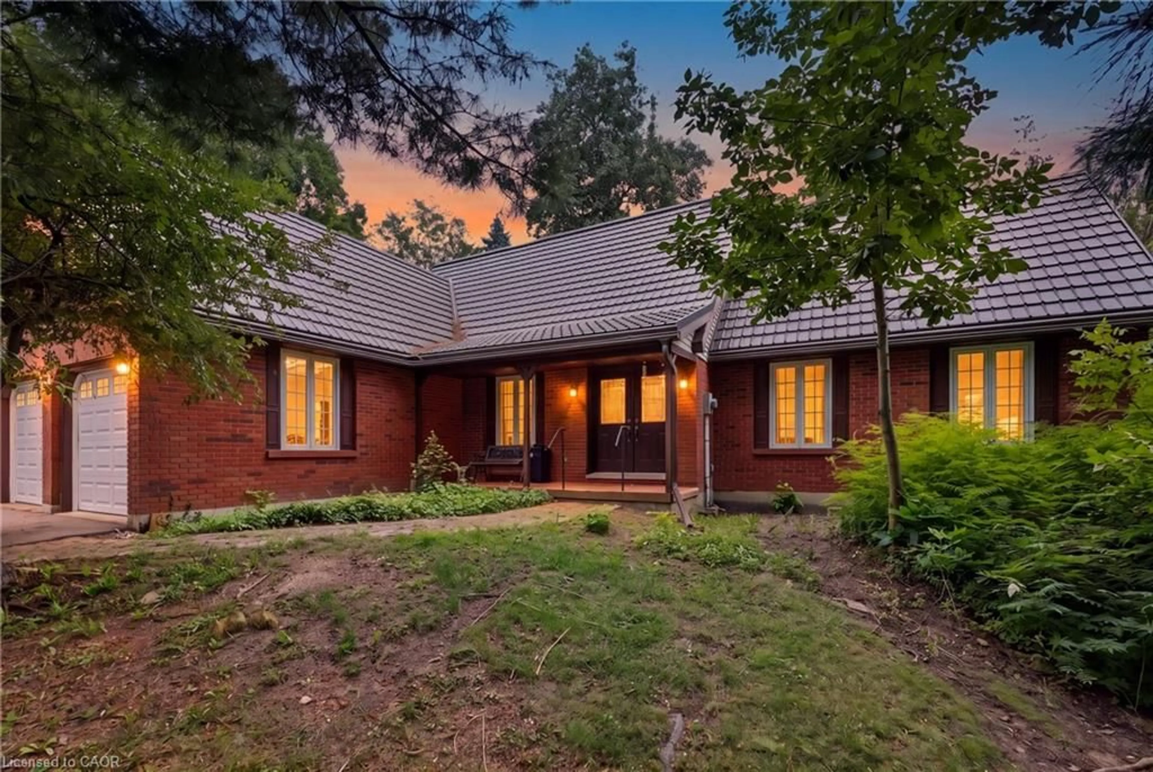 Home with brick exterior material, street for 2210 1 Sideroad, Burlington Ontario L7P 0S7