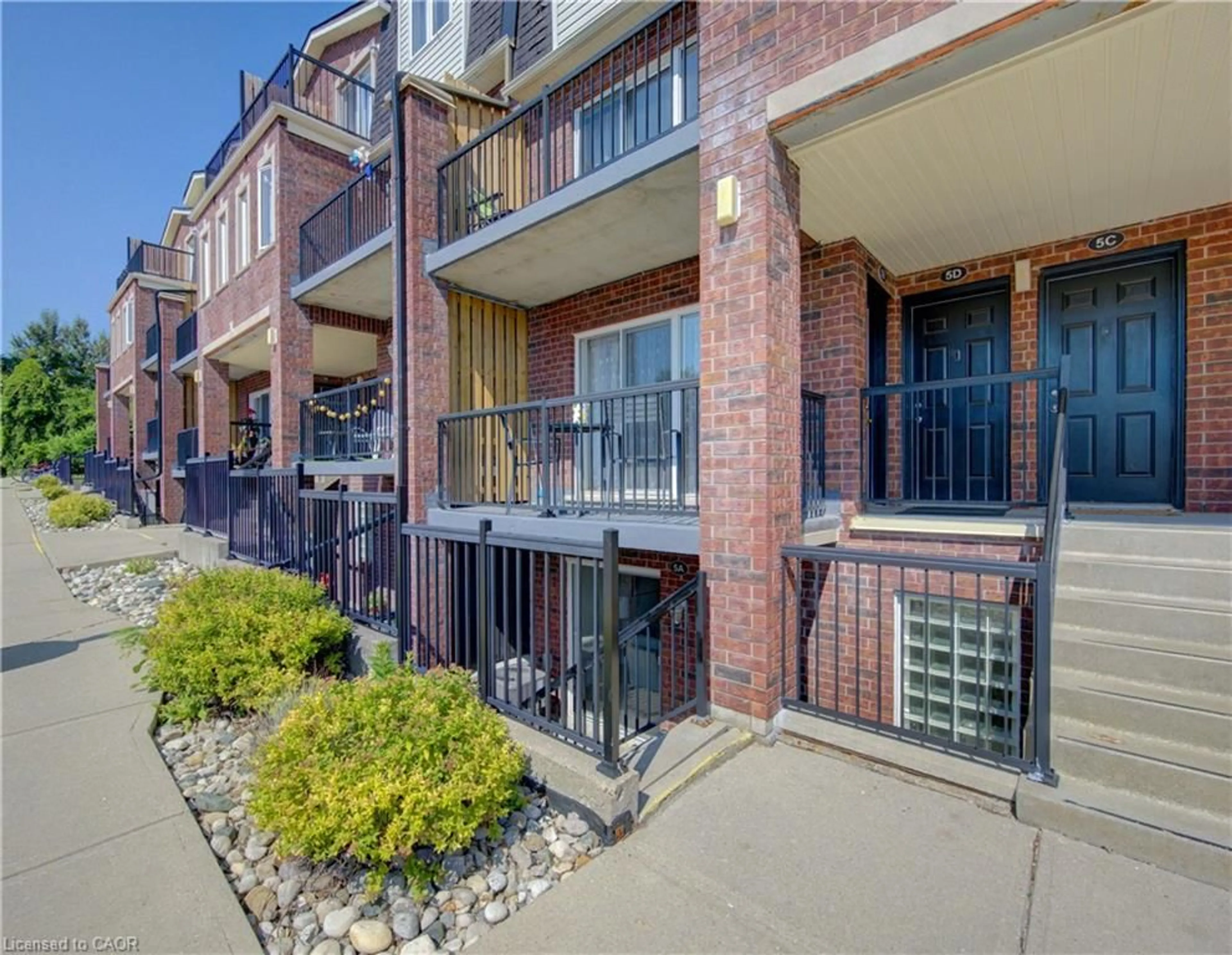 Patio, street for 45 Cedarhill Cres #5A, Kitchener Ontario N2E 0A2