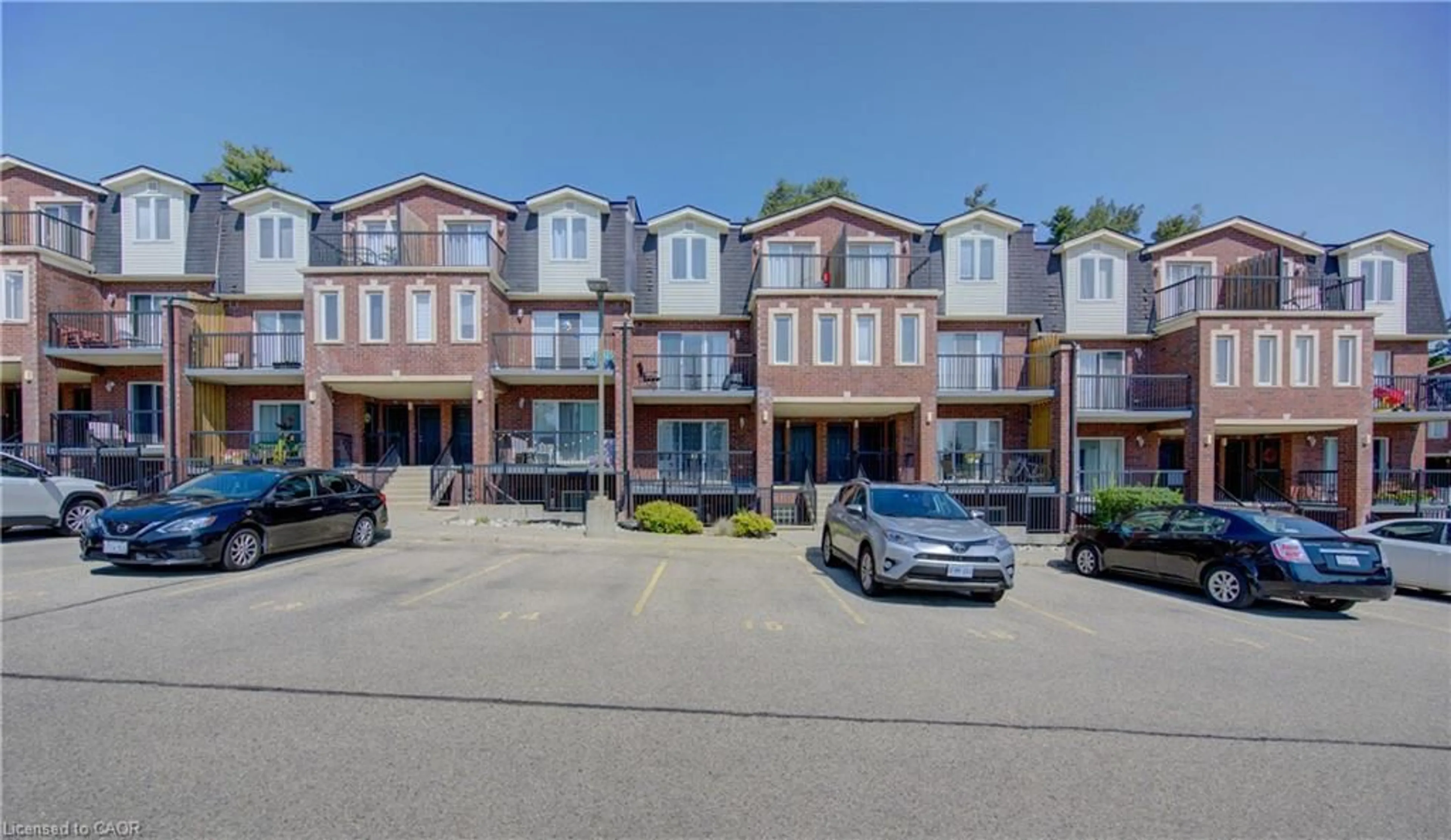 A pic from outside/outdoor area/front of a property/back of a property/a pic from drone, street for 45 Cedarhill Cres #5A, Kitchener Ontario N2E 0A2