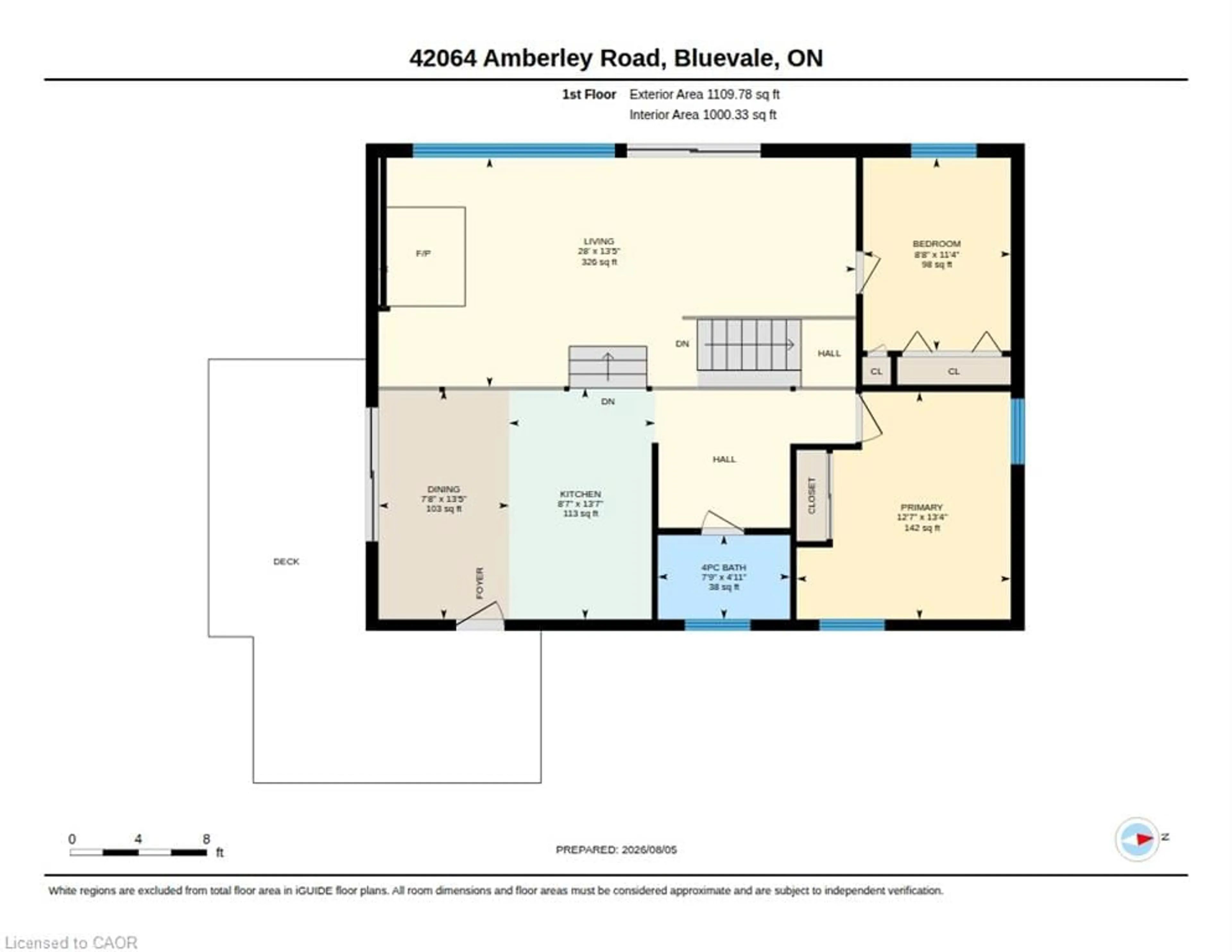 Floor plan for 42064 Amberley Rd, Bluevale Ontario N0G 1G0