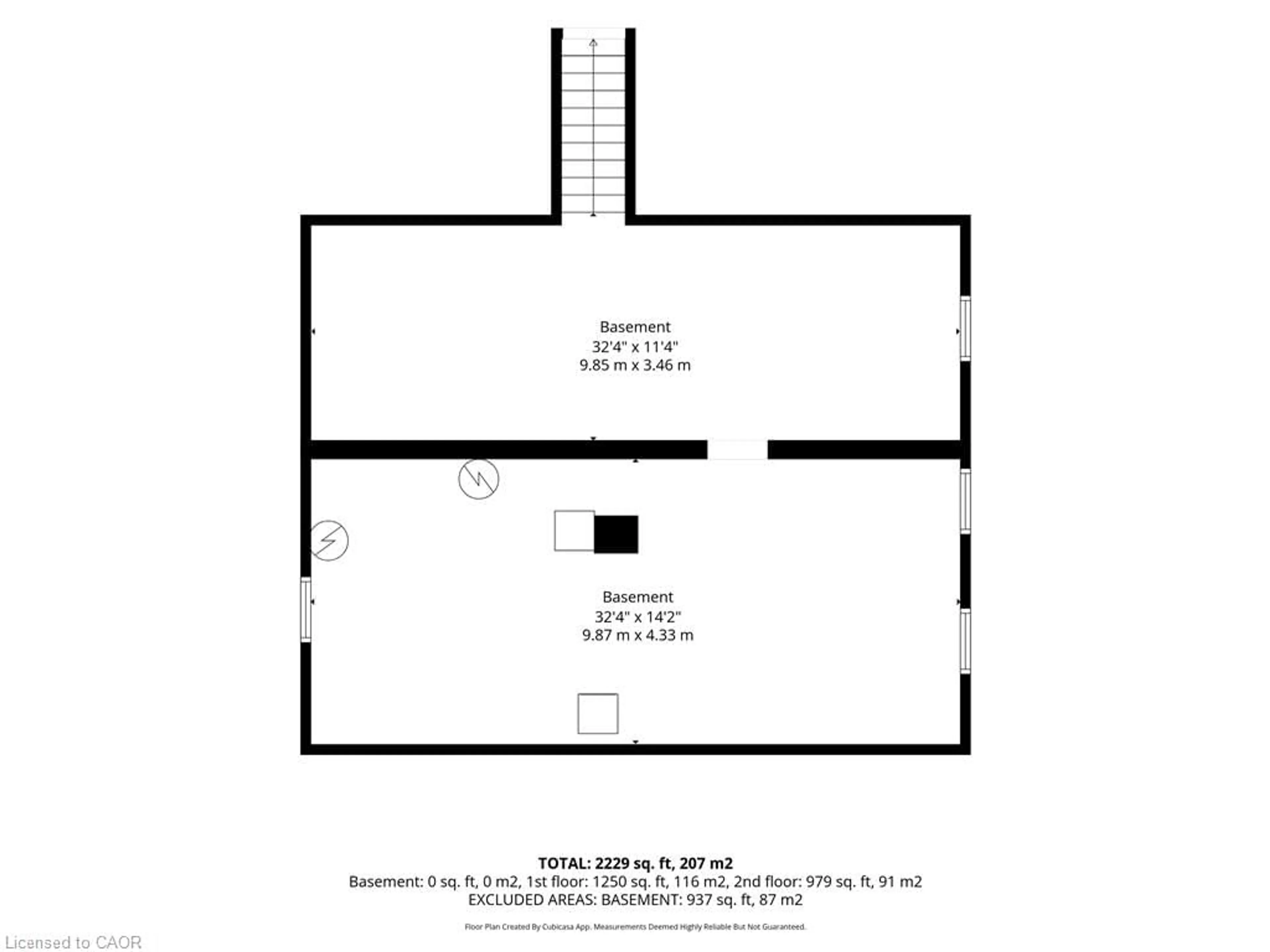 Floor plan for 2884 Cockshutt Rd, Boston Ontario N0E 1Y0