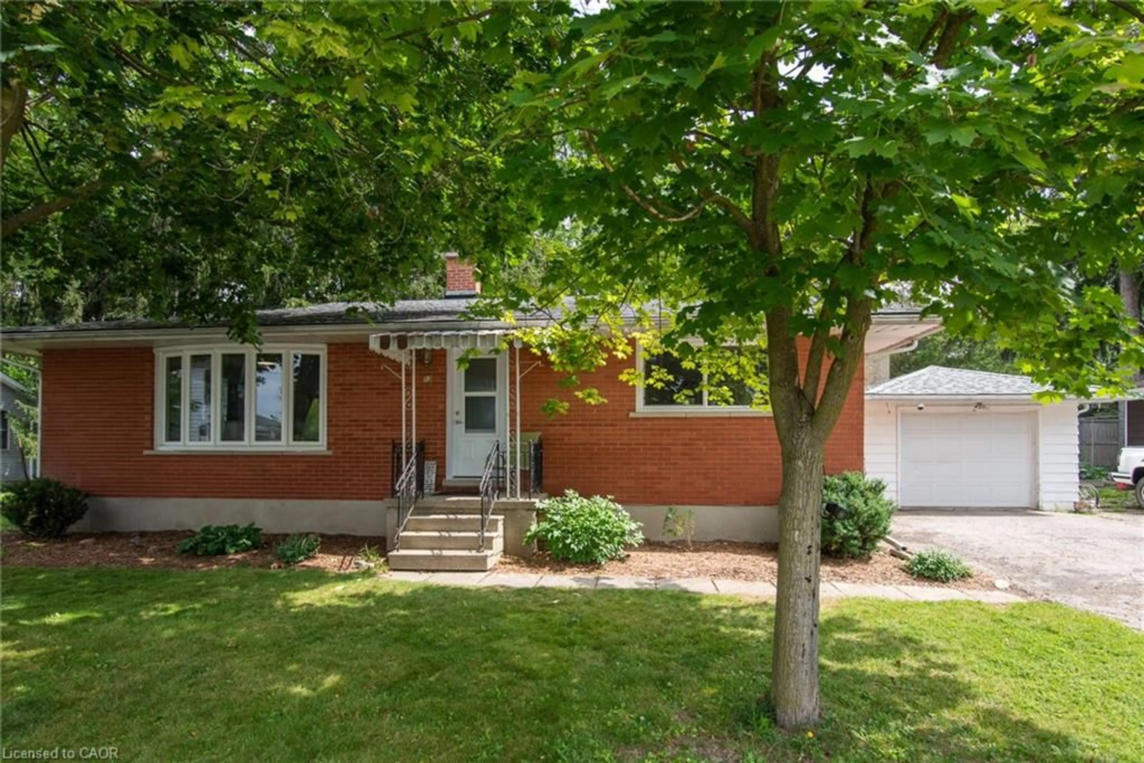 Home with brick exterior material, street for 13 Lewis St, New Hamburg Ontario N3A 1P5