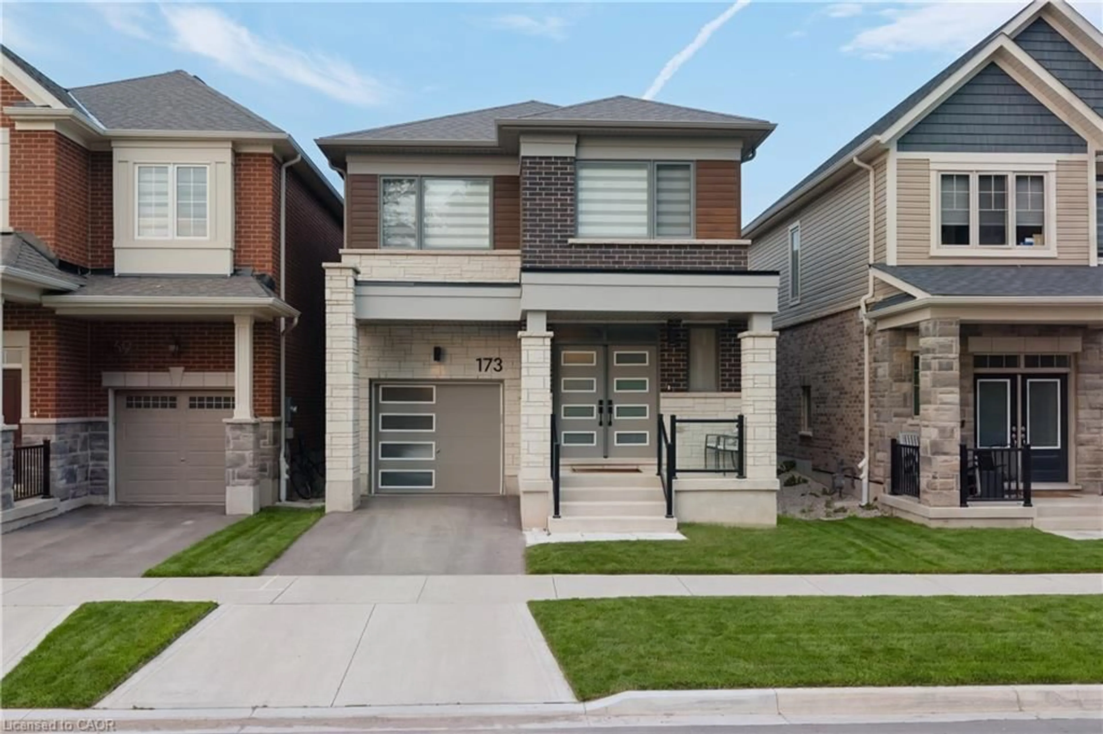 Home with brick exterior material, street for 173 Forestwalk St, Kitchener Ontario N2R 0T2