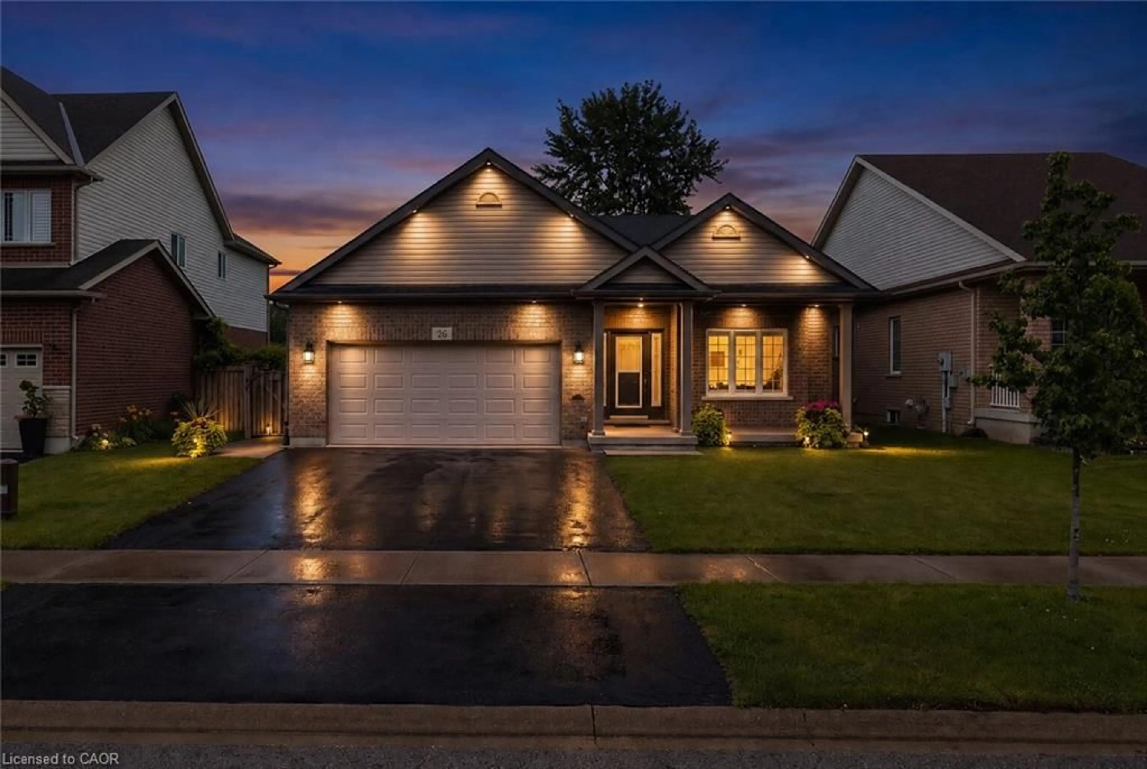 Home with brick exterior material, street for 26 Welstead Dr, St. Catharines Ontario L2S 4B4