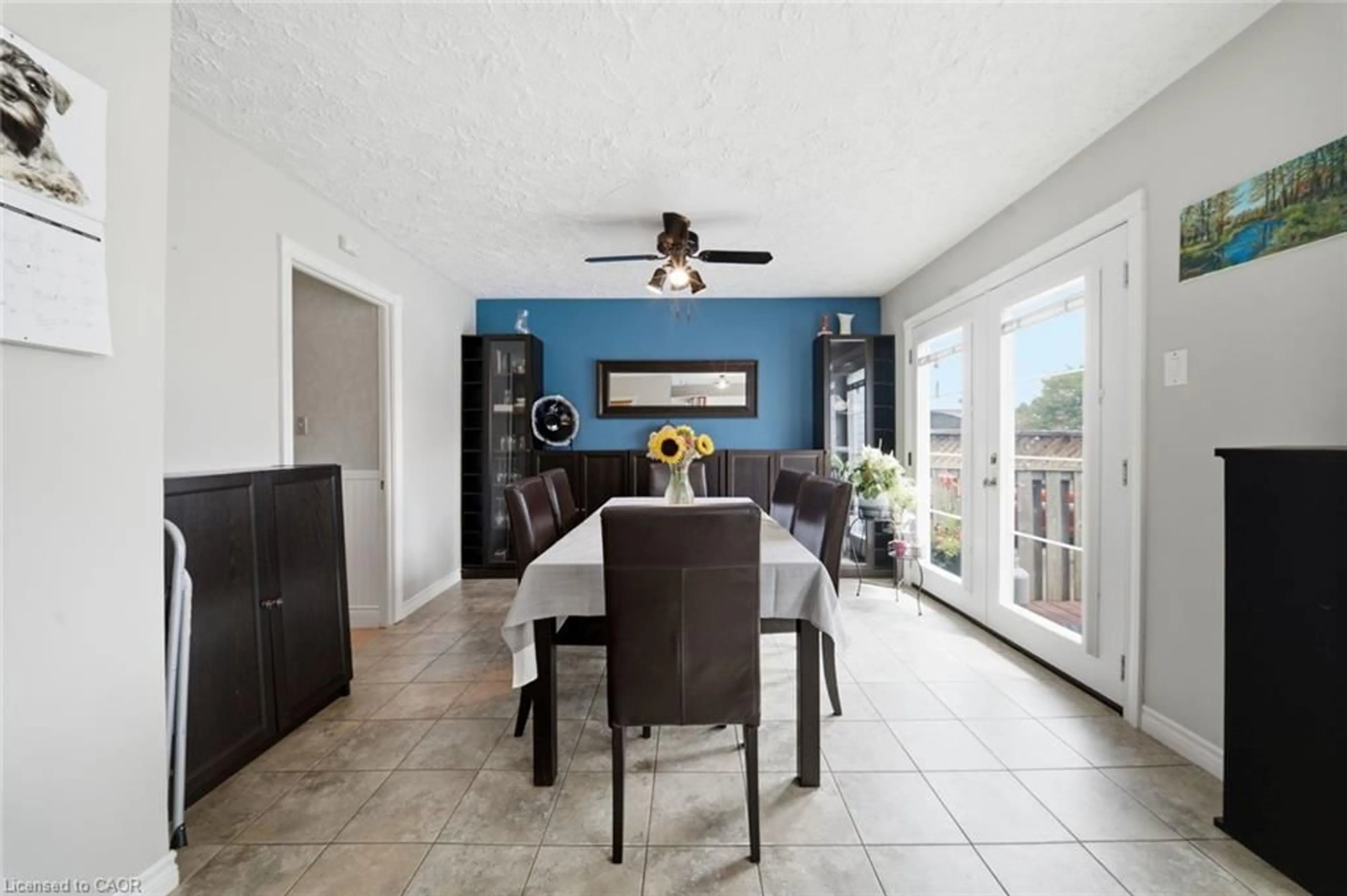 Dining room, ceramic/tile floor for 38 Tenth Ave, Brantford Ontario N3S 1E9