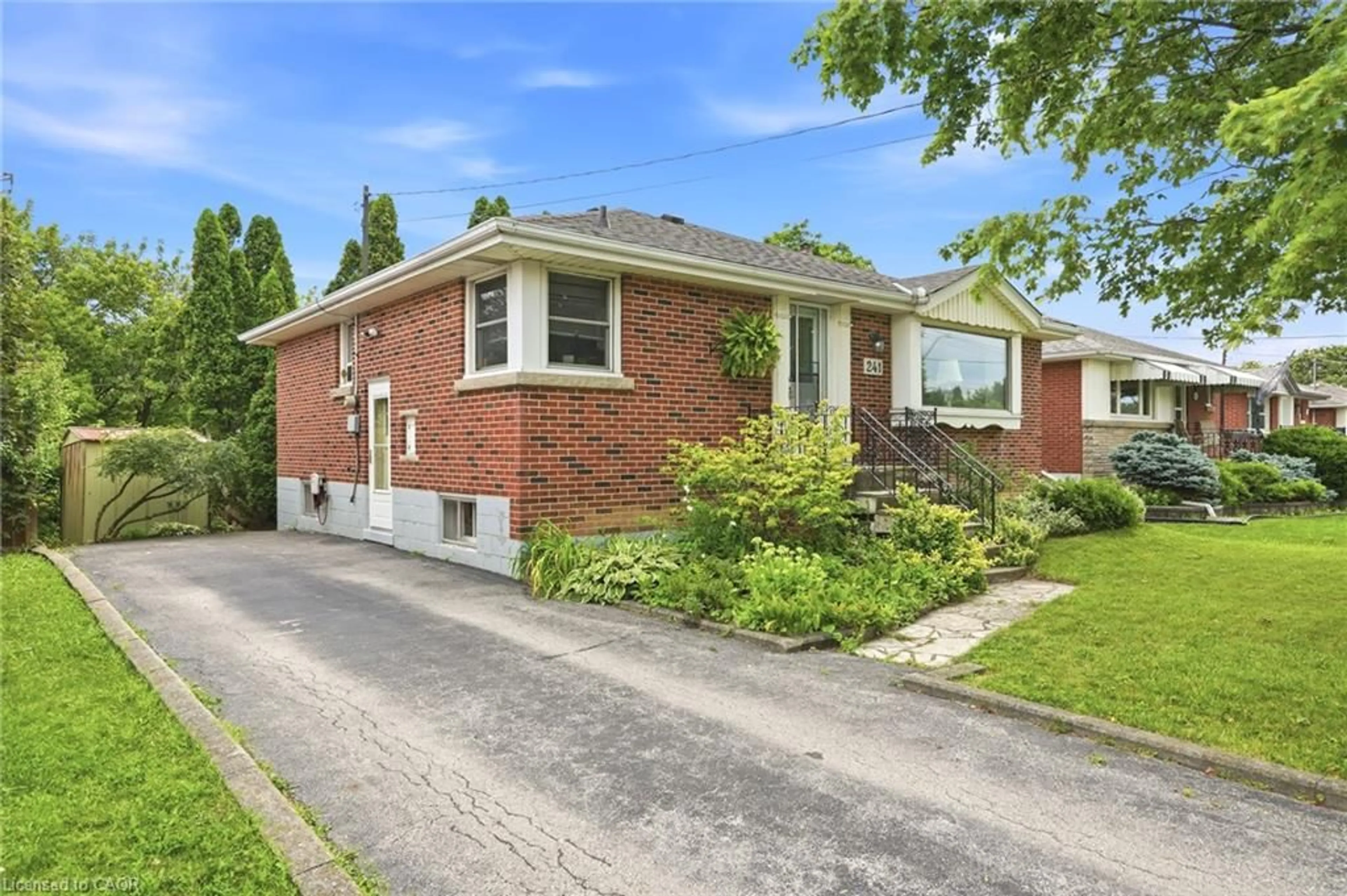 Home with brick exterior material, street for 241 East 44th St, Hamilton Ontario L8T 3H7